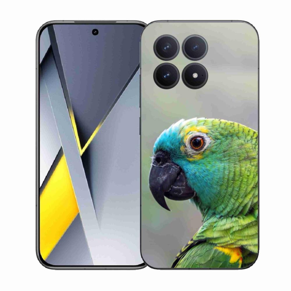 Zselés borítás mmCase a Xiaomi Poco F8 Pro számára - papagáj amazon