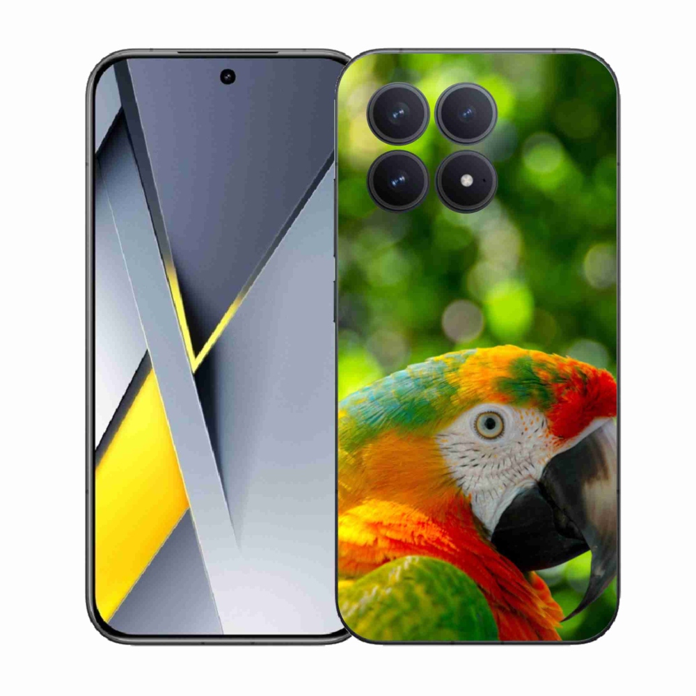Gél borítás mmCase a Xiaomi Poco F8 Pro készülékhez - parrot ara 3