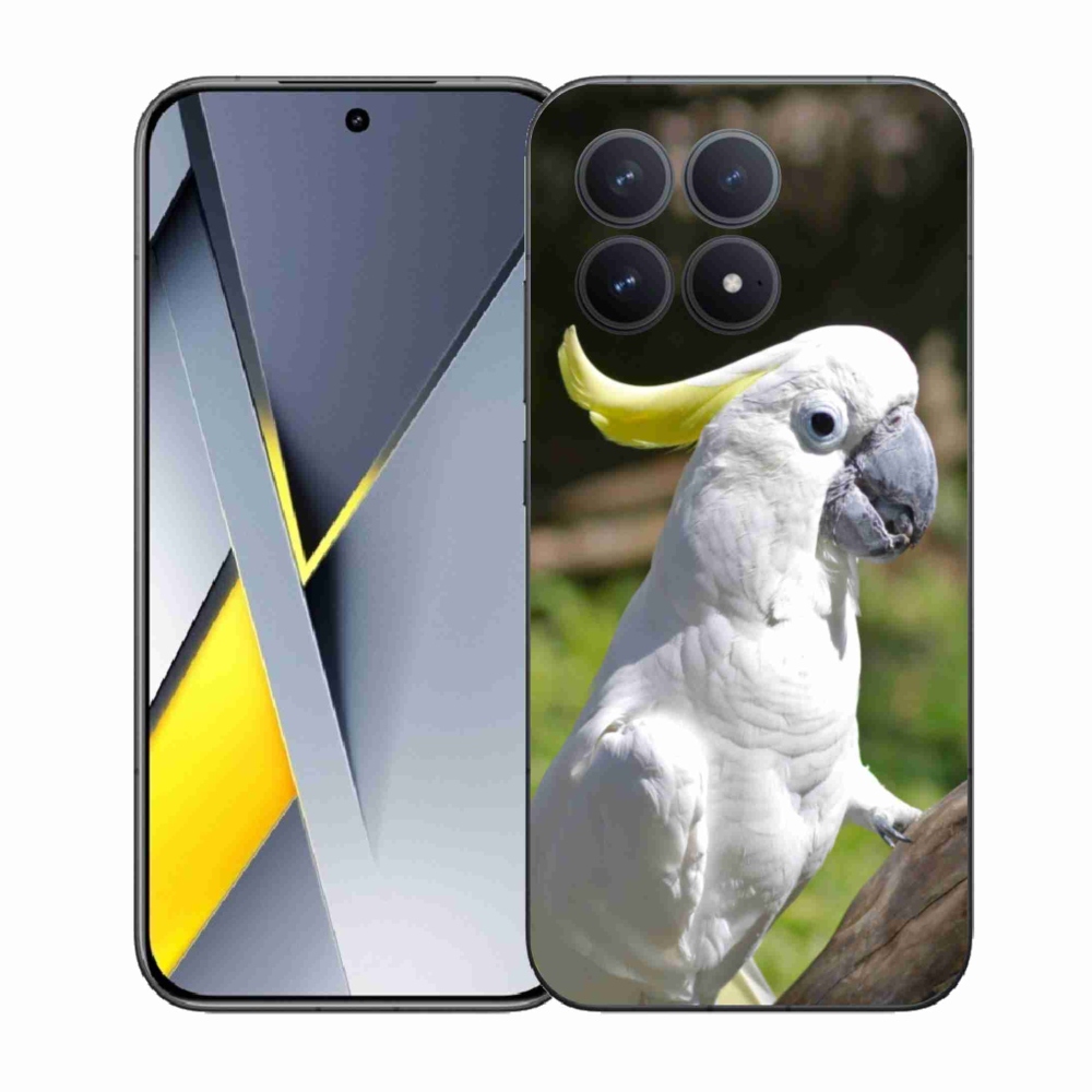 Gél borítás mmCase a Xiaomi Poco F8 Pro készülékhez - papagáj kakadu 2