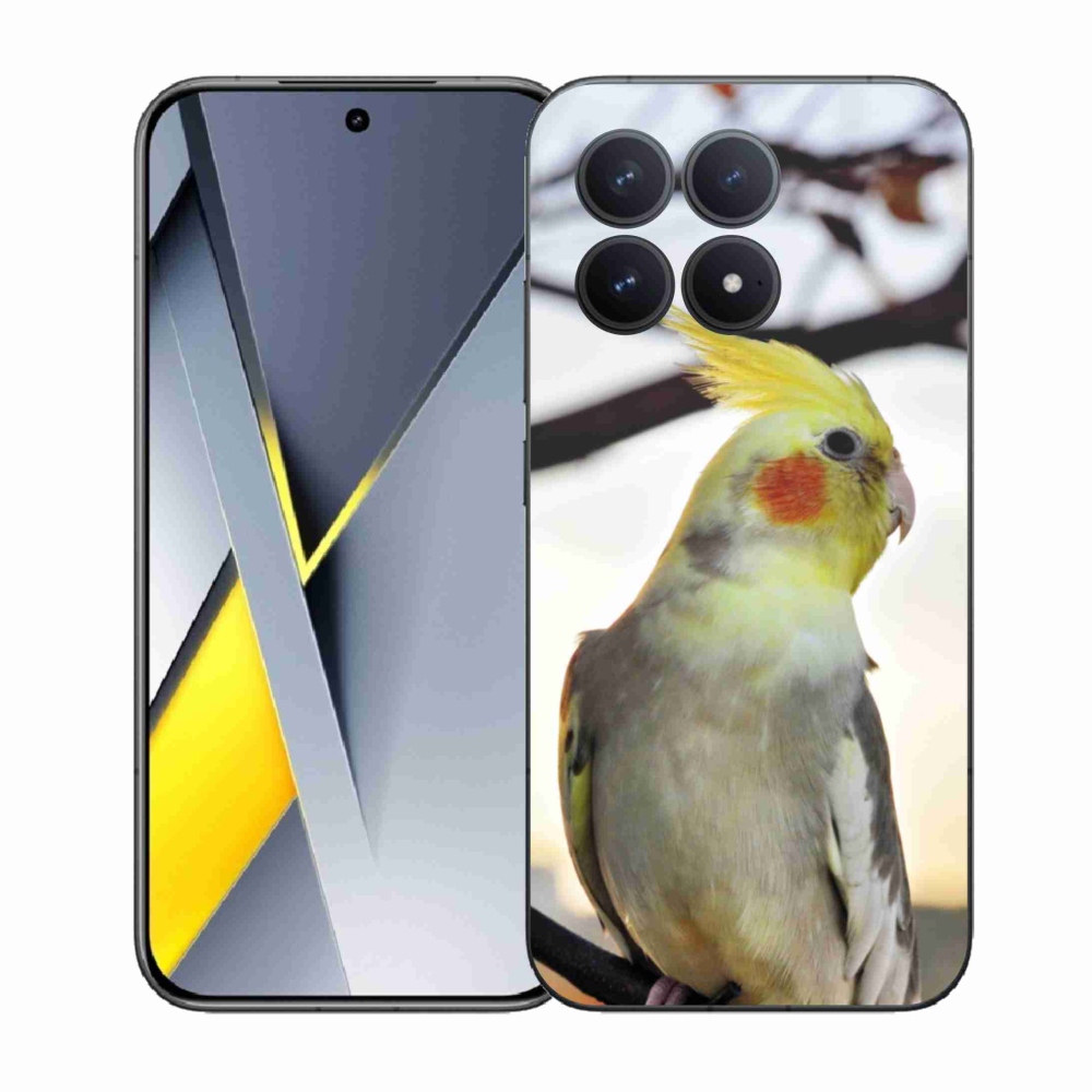 Gél borítás mmCase a Xiaomi Poco F8 Pro készülékhez - papagáj korela