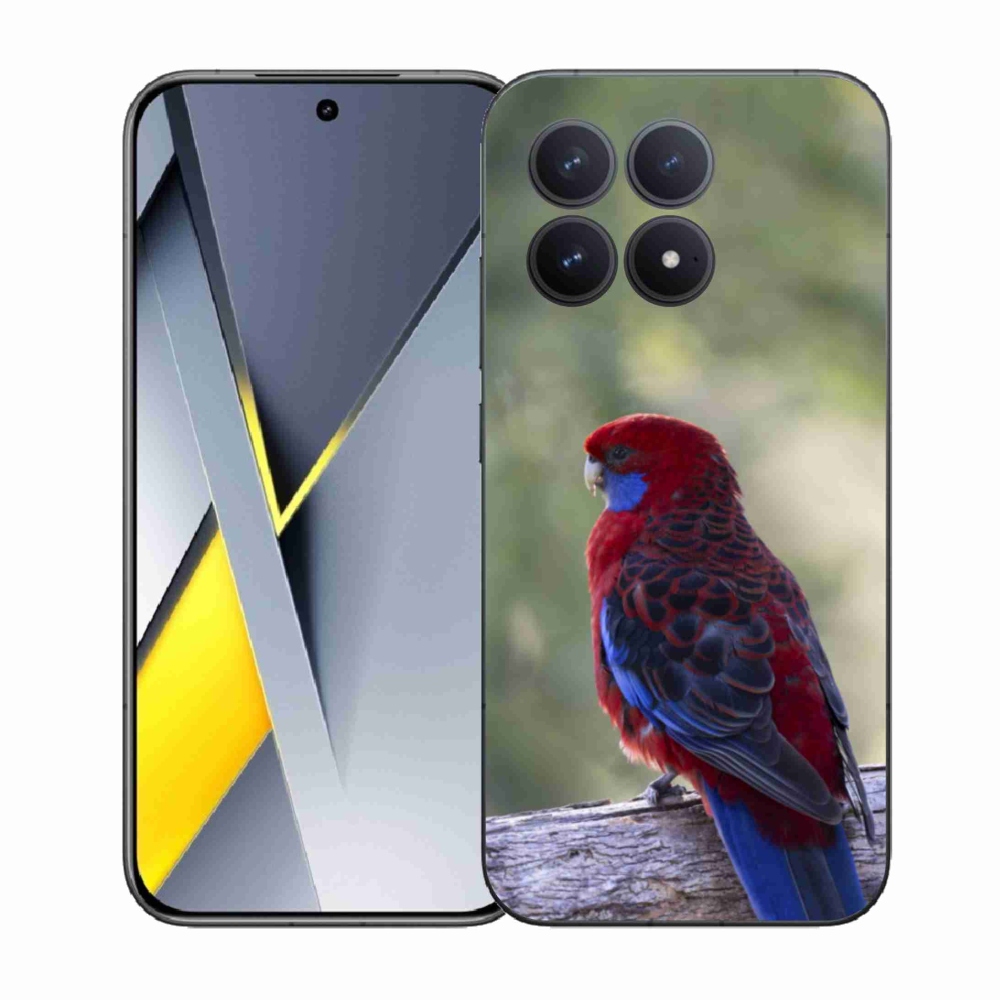 Gél borítás mmCase a Xiaomi Poco F8 Pro készülékhez - papagáj rosela