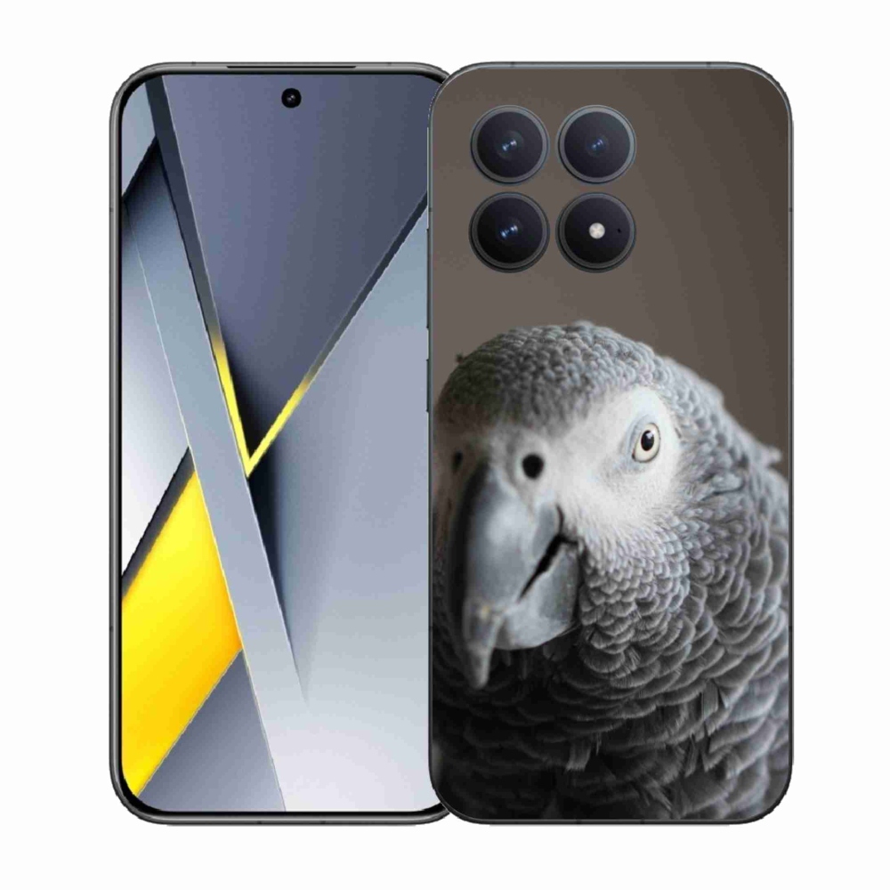 Gél borítás mmCase a Xiaomi Poco F8 Pro készülékhez - papagáj jacko 2