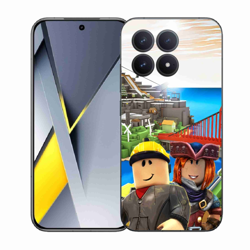 Gél borítás mmCase a Xiaomi Poco F8 Pro készülékhez - roblox 1