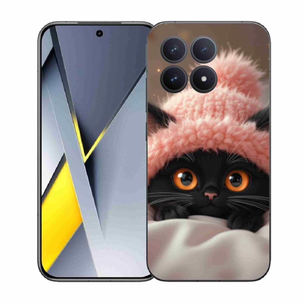 Gél borítás mmCase a Xiaomi Poco F8 Pro számára - aranyos cica 7