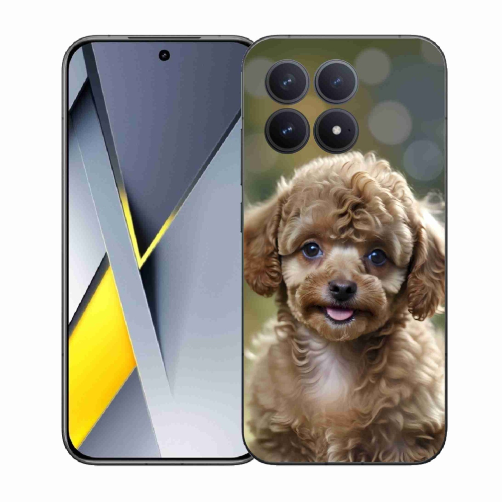 Gél borítás mmCase a Xiaomi Poco F8 Pro számára - aranyos uszkár