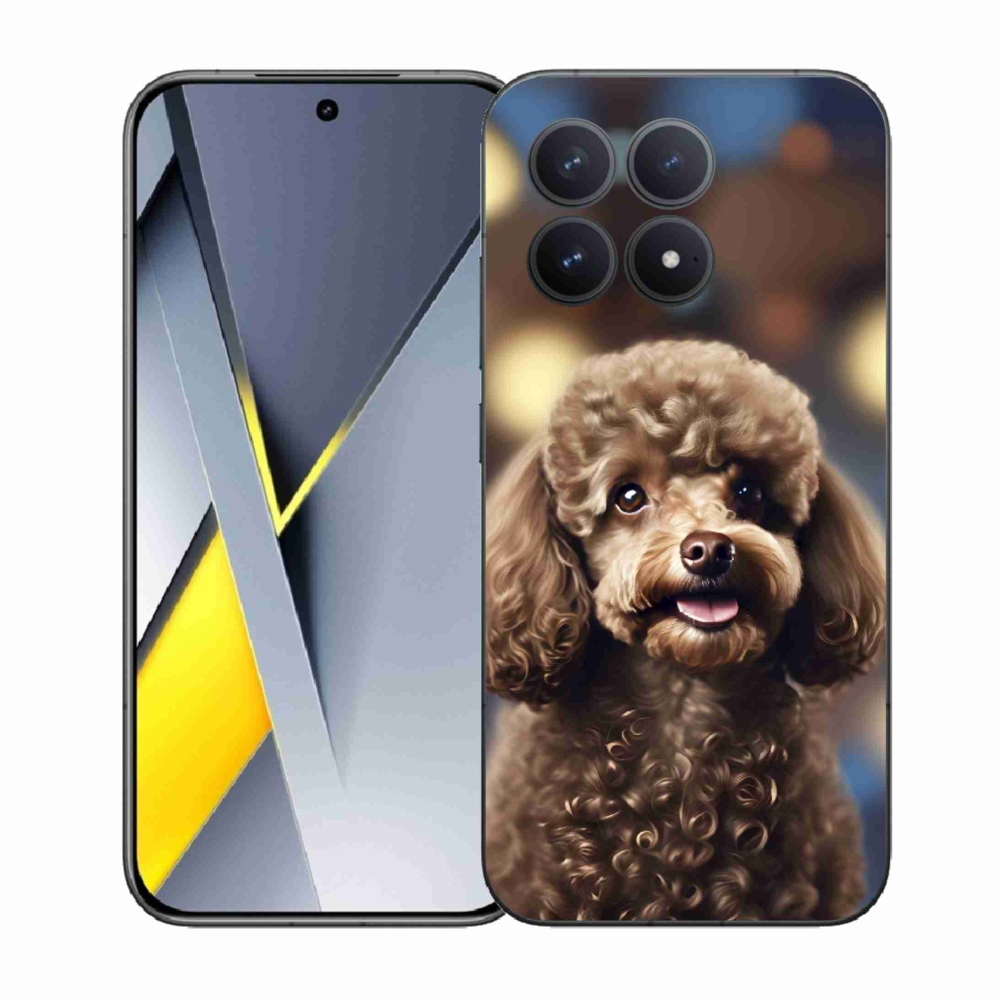 Gél borító mmCase a Xiaomi Poco F8 Pro számára - aranyos uszkár