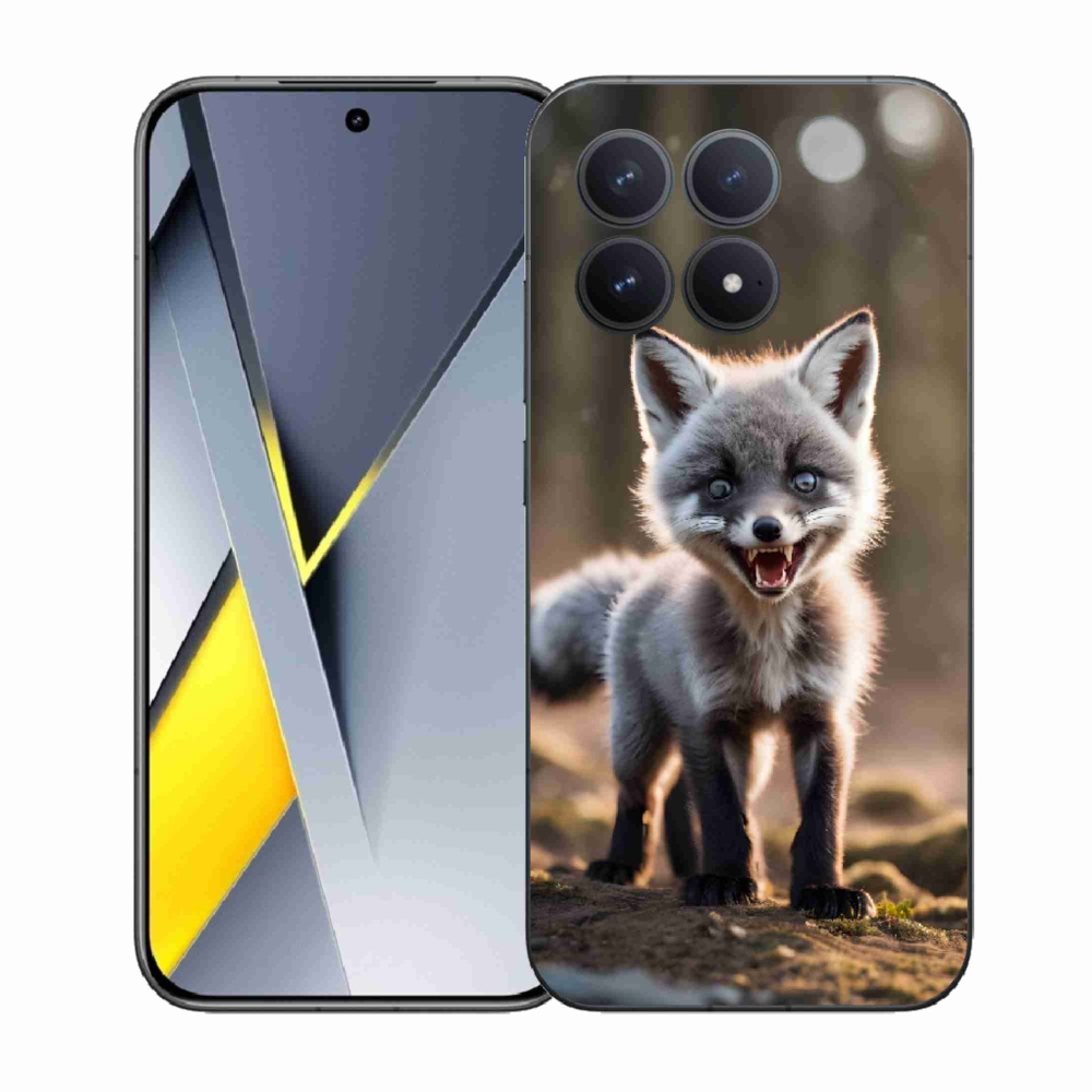 Gél borítás mmCase a Xiaomi Poco F8 Pro készülékhez - angry fox