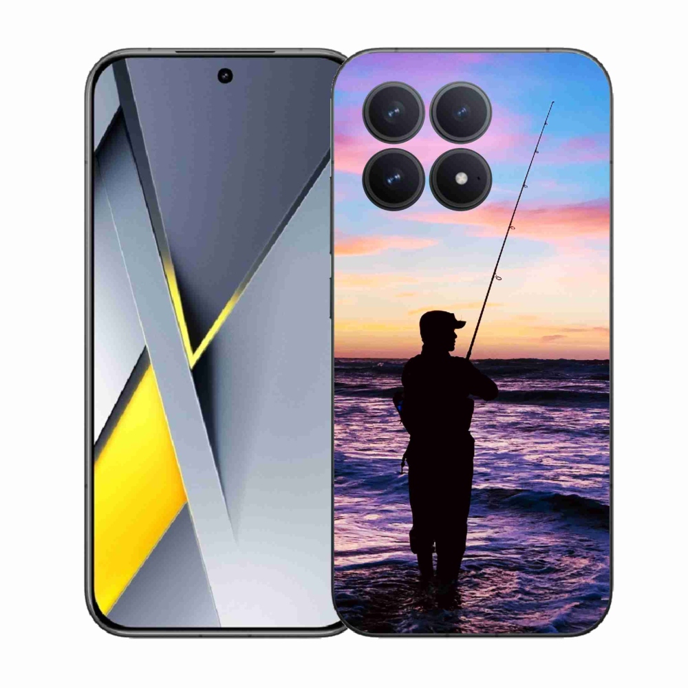 Gél borítás mmCase a Xiaomi Poco F8 Pro számára - halászat 1