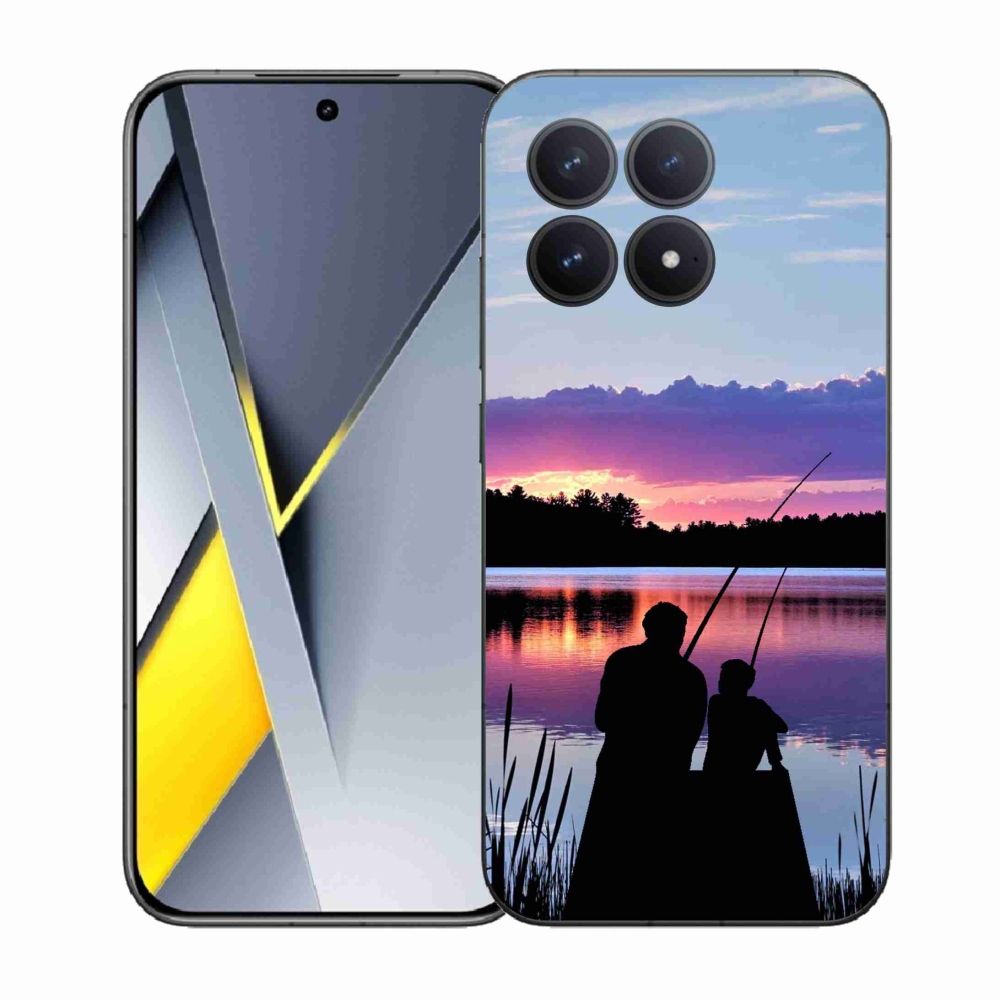 Gél borítás mmCase a Xiaomi Poco F8 Pro számára - halászat 2