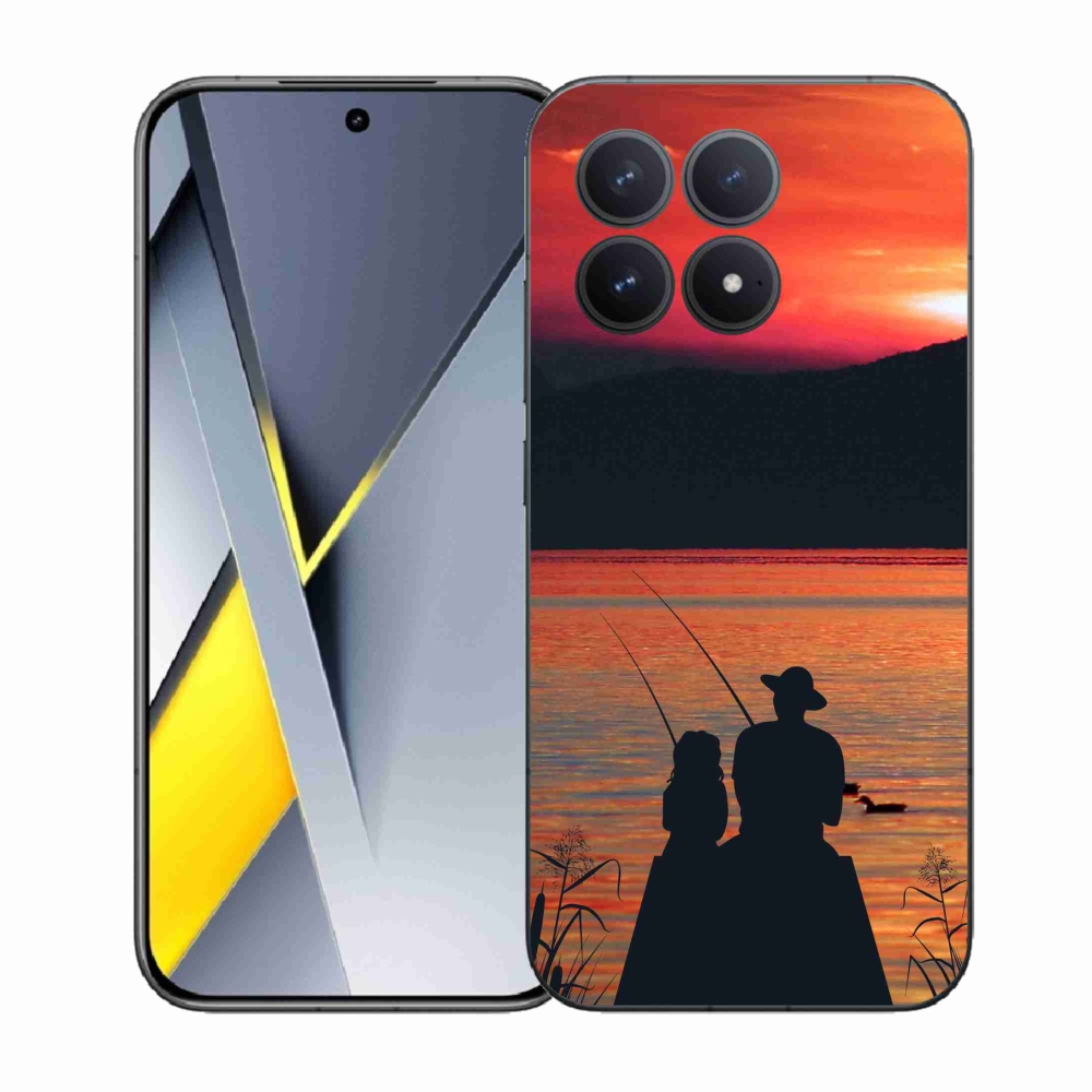 Gél borítás mmCase a Xiaomi Poco F8 Pro számára - halászat 3