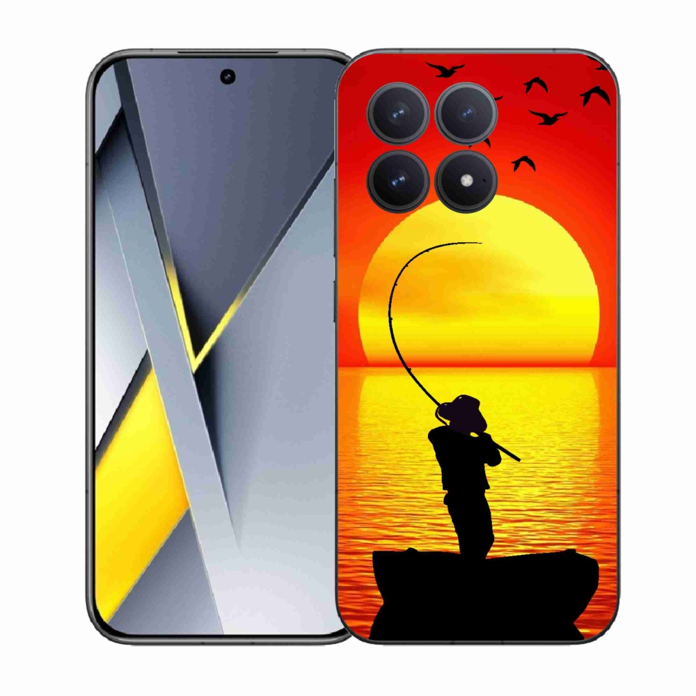 Gél borítás mmCase a Xiaomi Poco F8 Pro számára - halászat