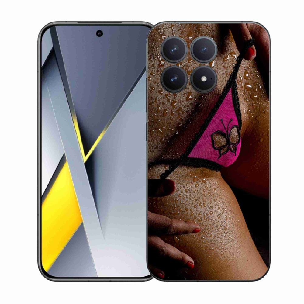 Gél borítás mmCase a Xiaomi Poco F8 Pro számára - szexi nő