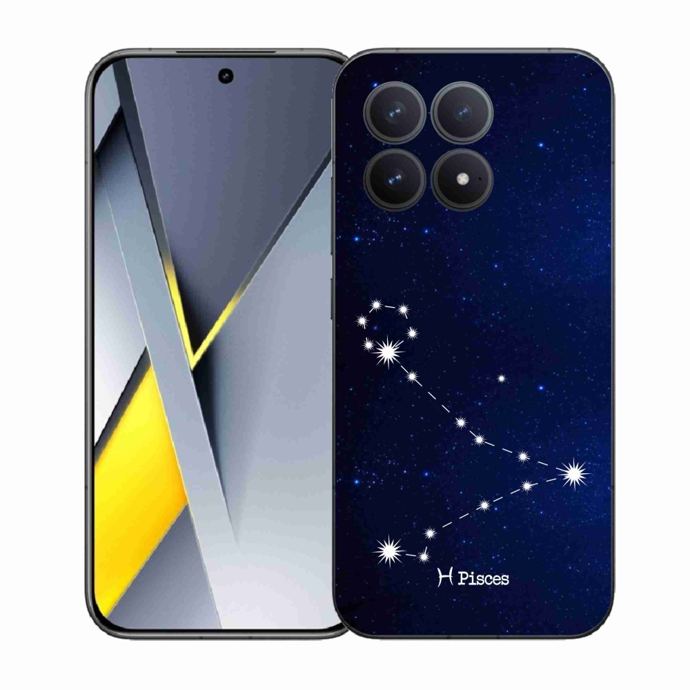 Gél borítás mmCase a Xiaomi Poco F8 Pro számára - csillagkép Halak