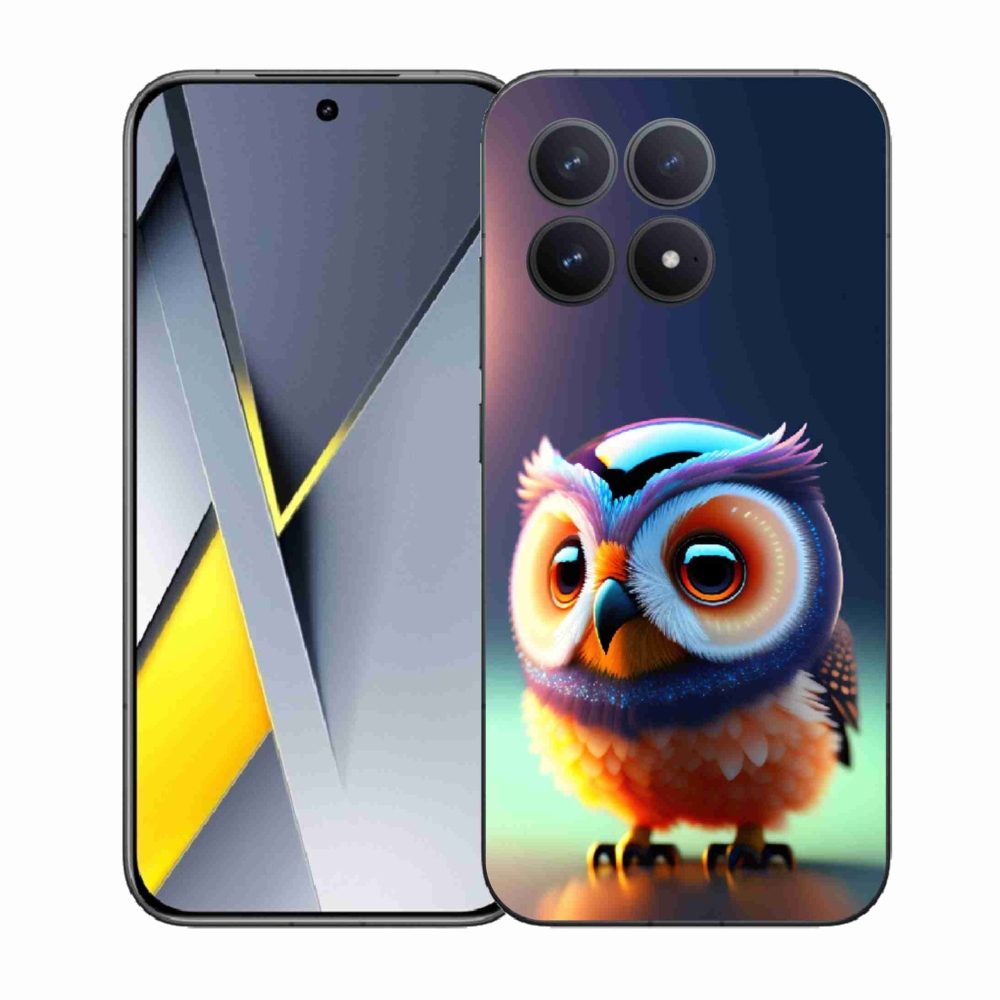 Gél borítás mmCase a Xiaomi Poco F8 Pro számára - bagoly