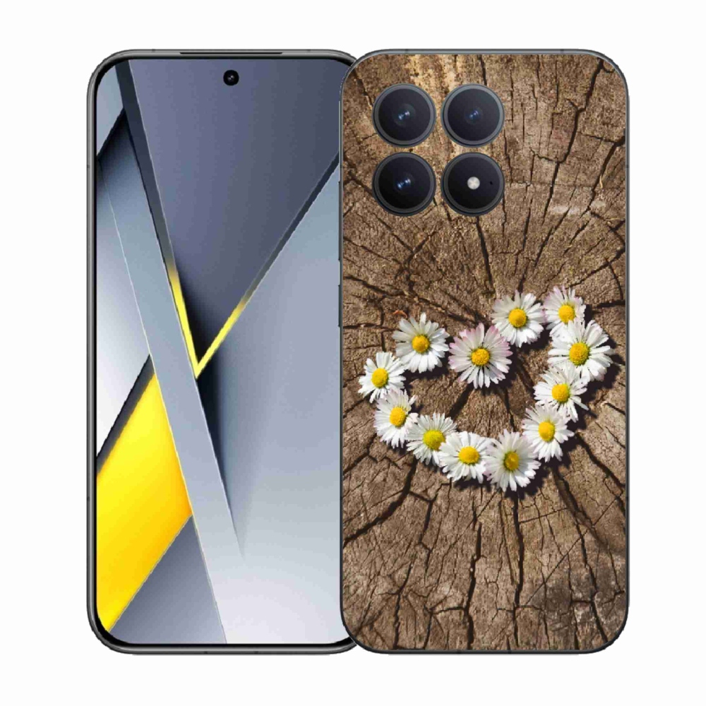 Gél borítás mmCase a Xiaomi Poco F8 Pro készülékhez - Százszorszép szív