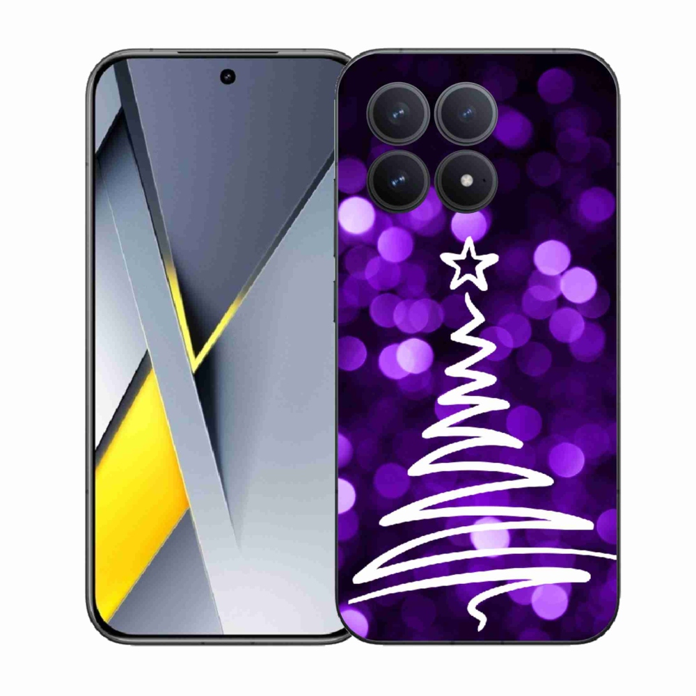 Gél borítás mmCase a Xiaomi Poco F8 Pro számára - fa