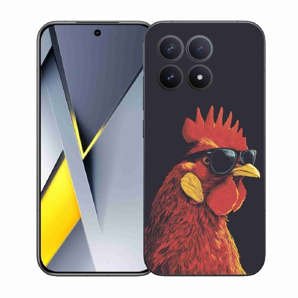 Gél borítás mmCase a Xiaomi Poco F8 Pro számára - stílusos kakas
