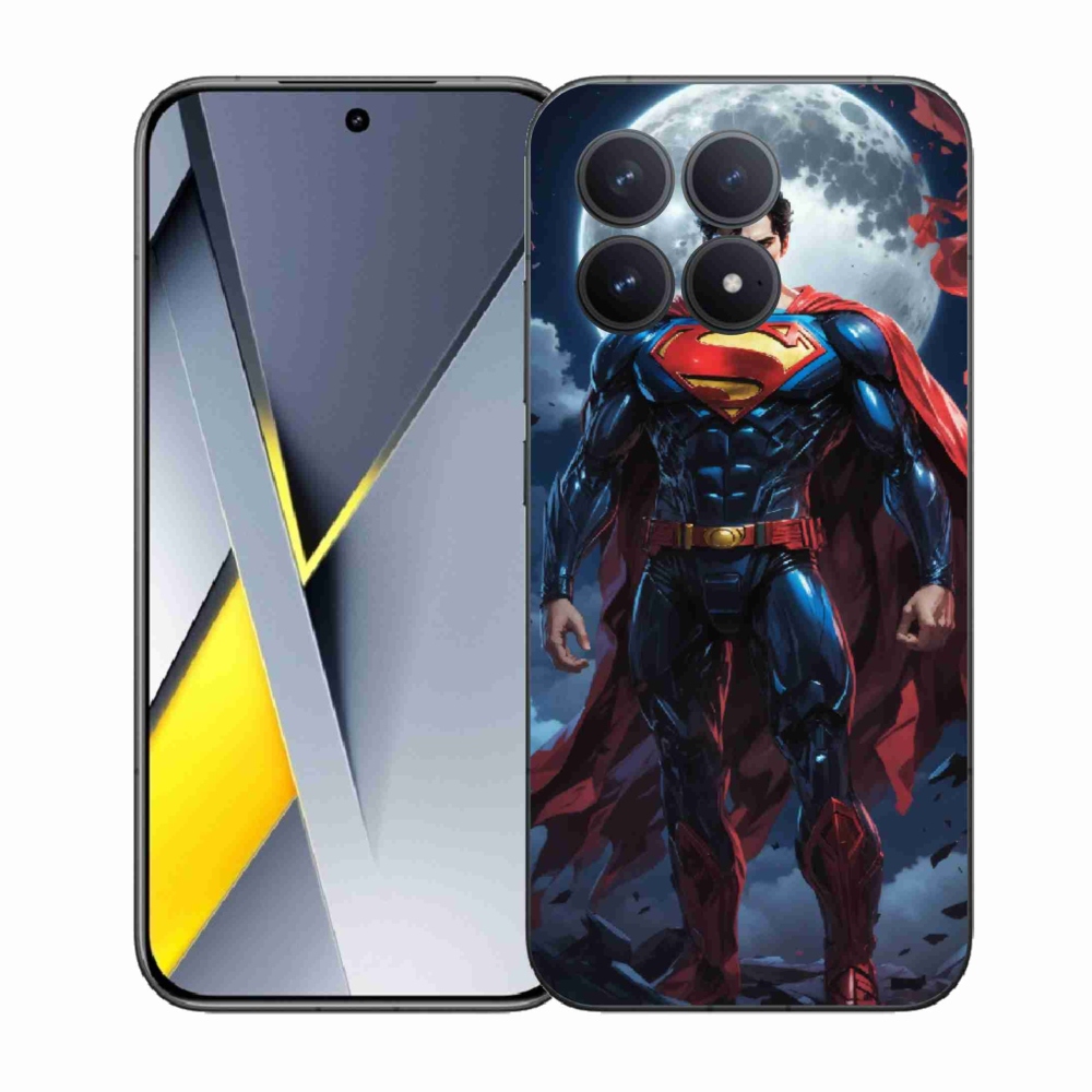 Gél borítás mmCase a Xiaomi Poco F8 Pro számára - superman