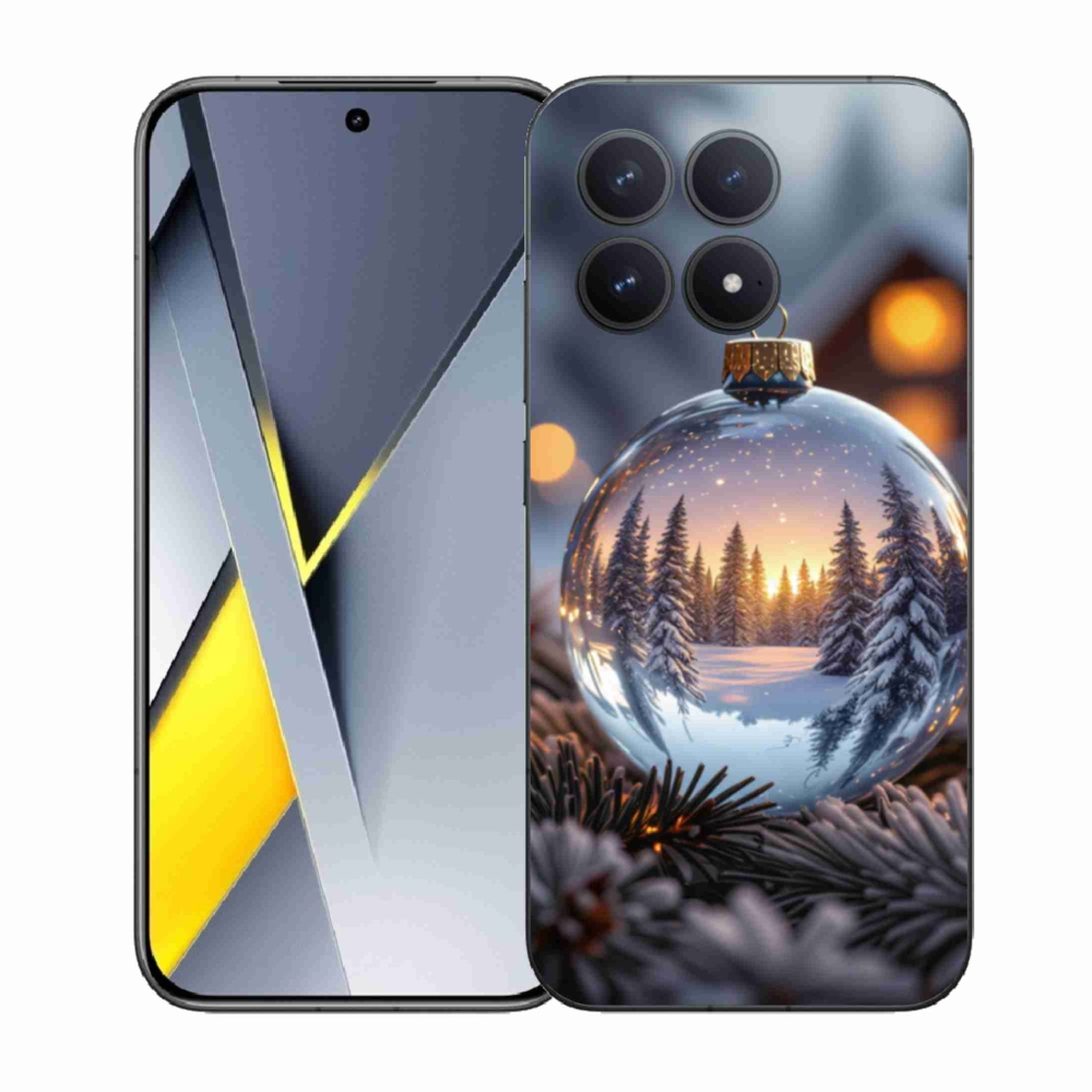 Gél borítás mmCase a Xiaomi Poco F8 Pro számára - karácsonyi dekoráció