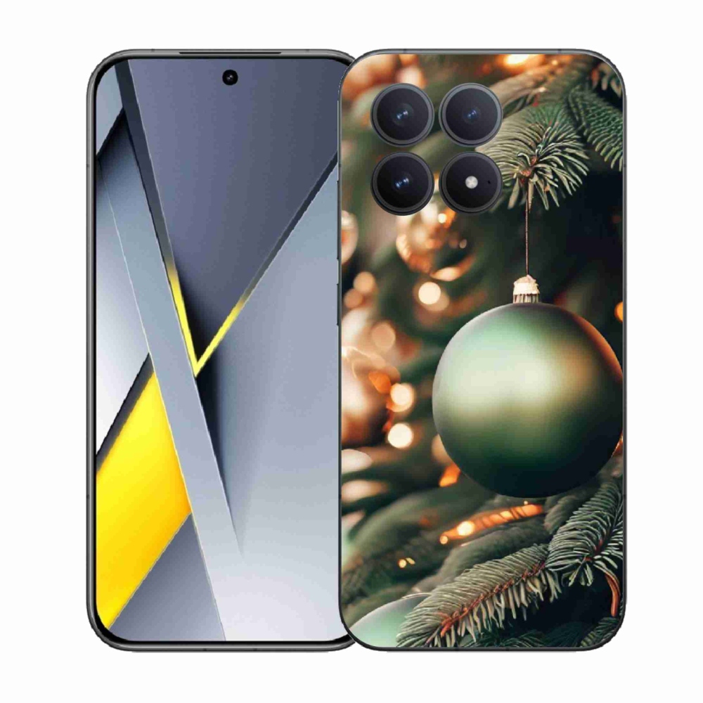 Gél borítás mmCase a Xiaomi Poco F8 Pro számára - karácsonyi dekorációk 1