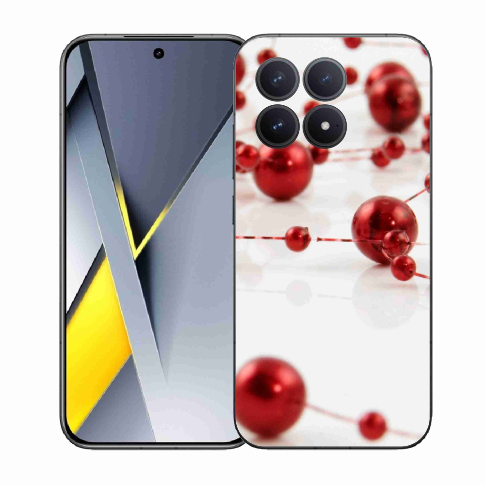 Gél borítás mmCase a Xiaomi Poco F8 Pro számára - Karácsonyi lánc