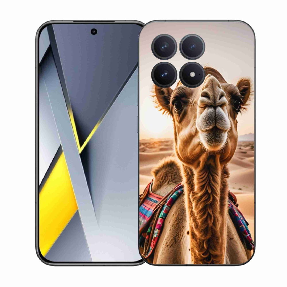 Gél borítás mmCase a Xiaomi Poco F8 Pro számára - teve színű