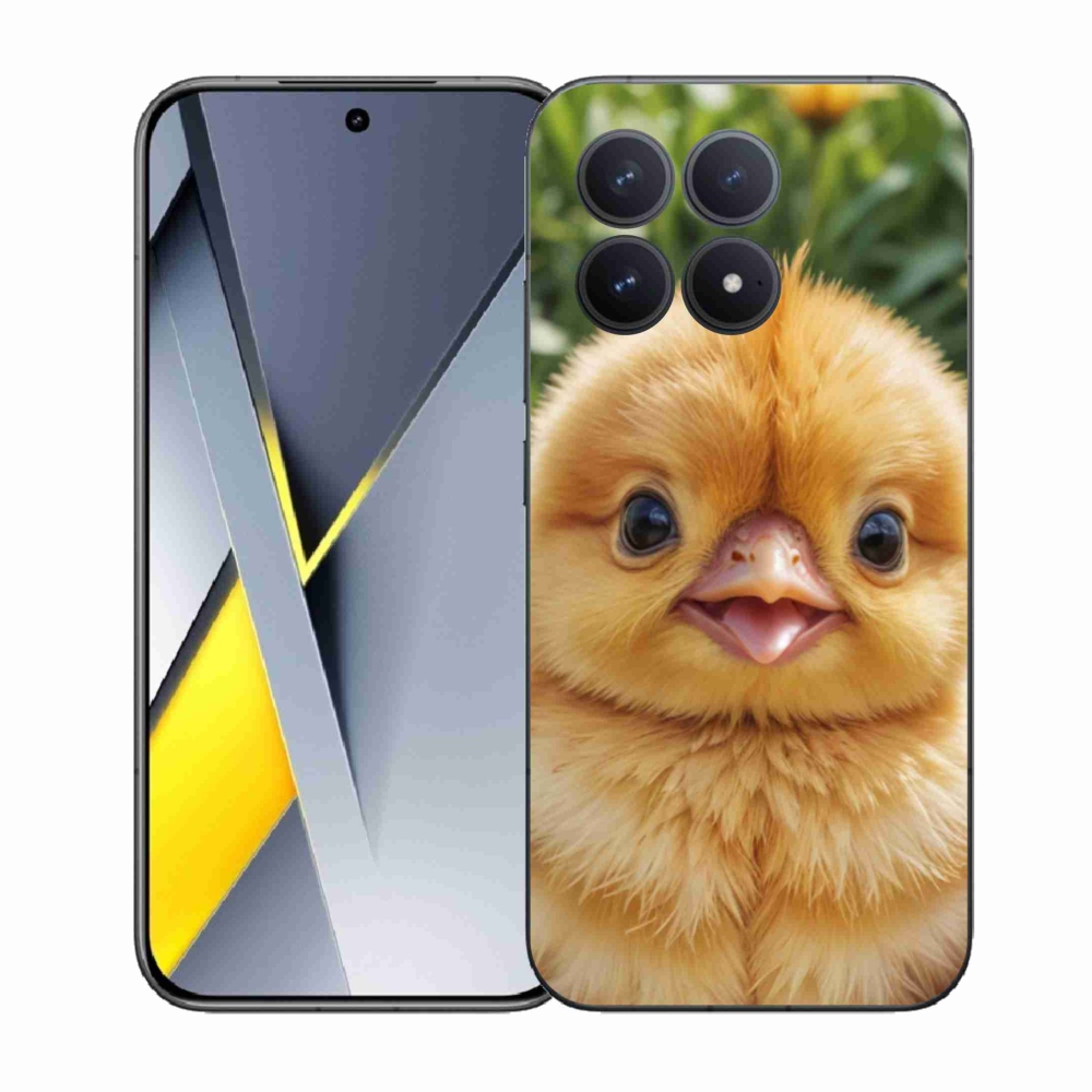 Gél borítás mmCase a Xiaomi Poco F8 Pro számára - boldog csaj