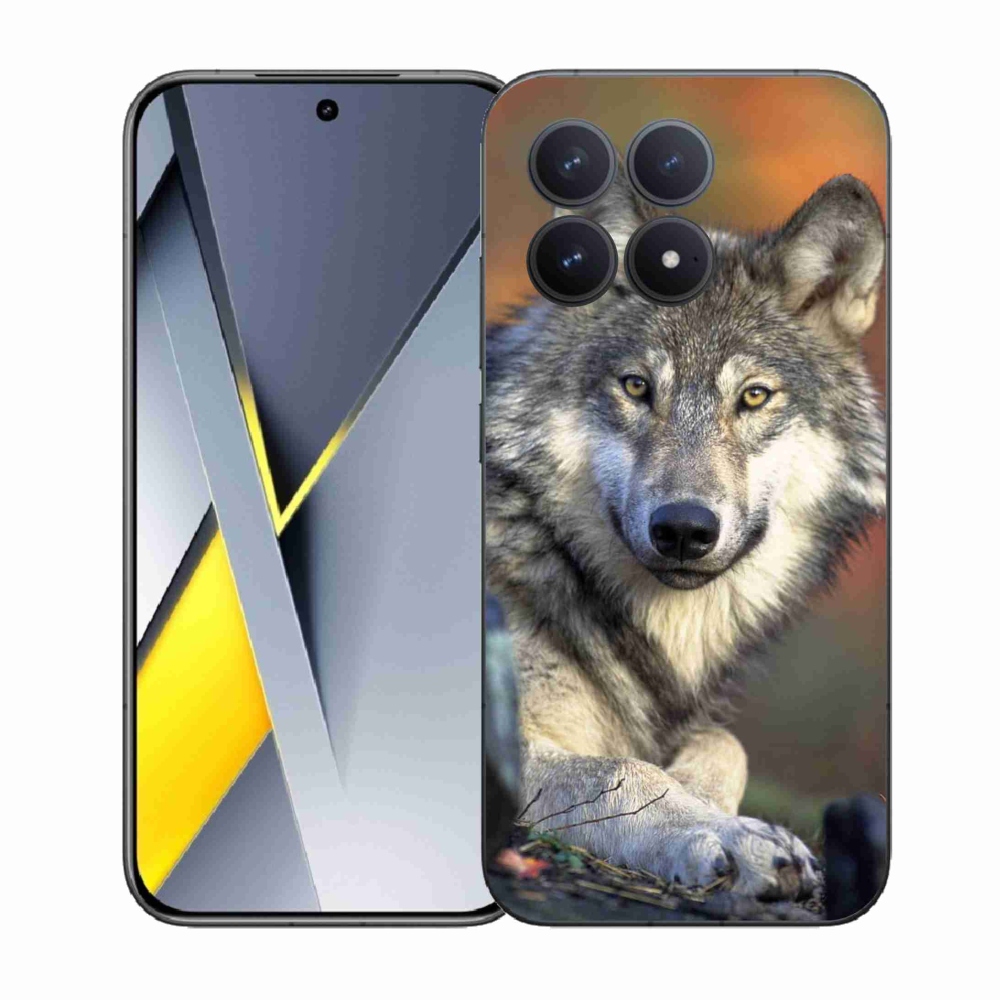 Gél borítás mmCase a Xiaomi Poco F8 Pro készülékhez - farkas