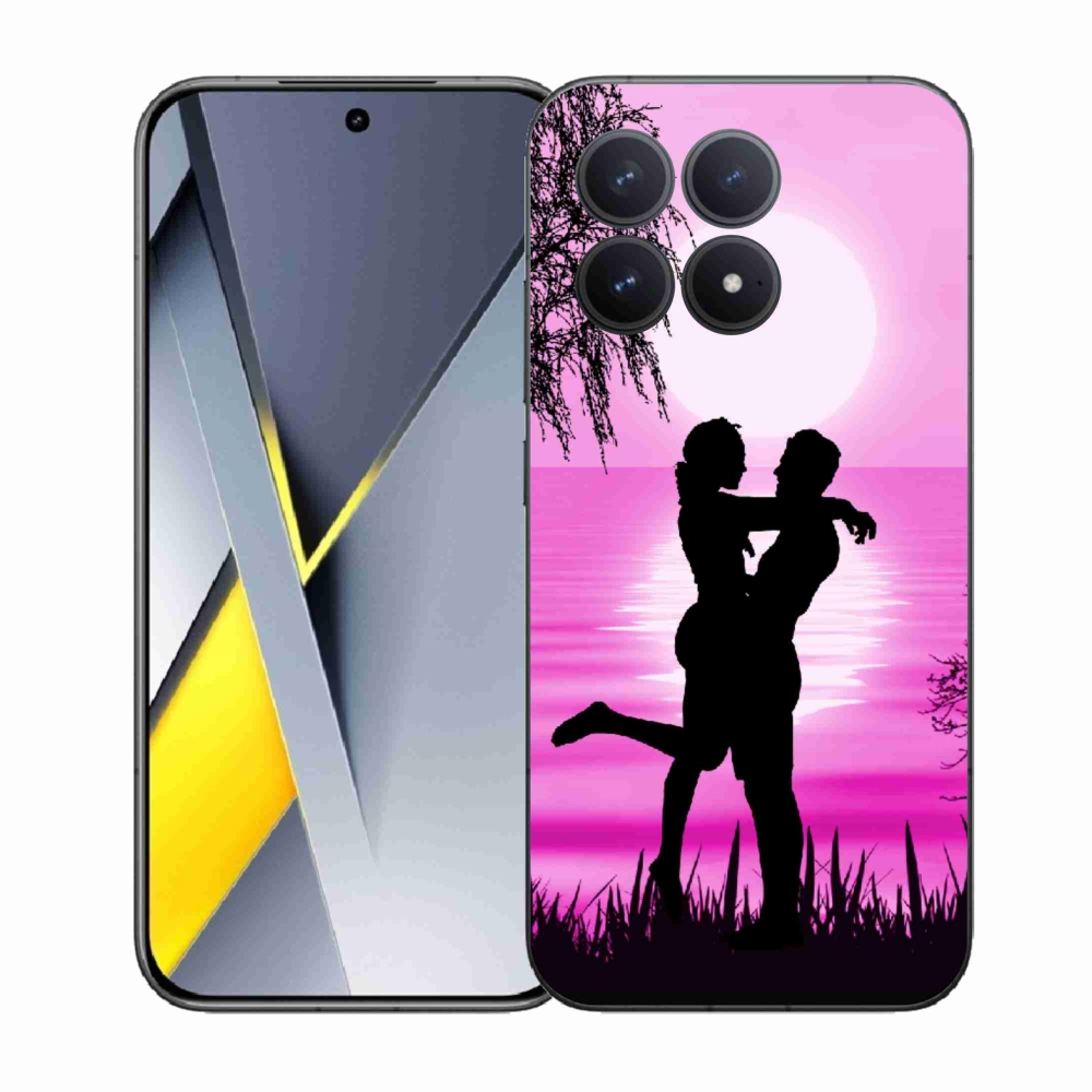 Gél borítás mmCase a Xiaomi Poco F8 Pro számára - naplemente