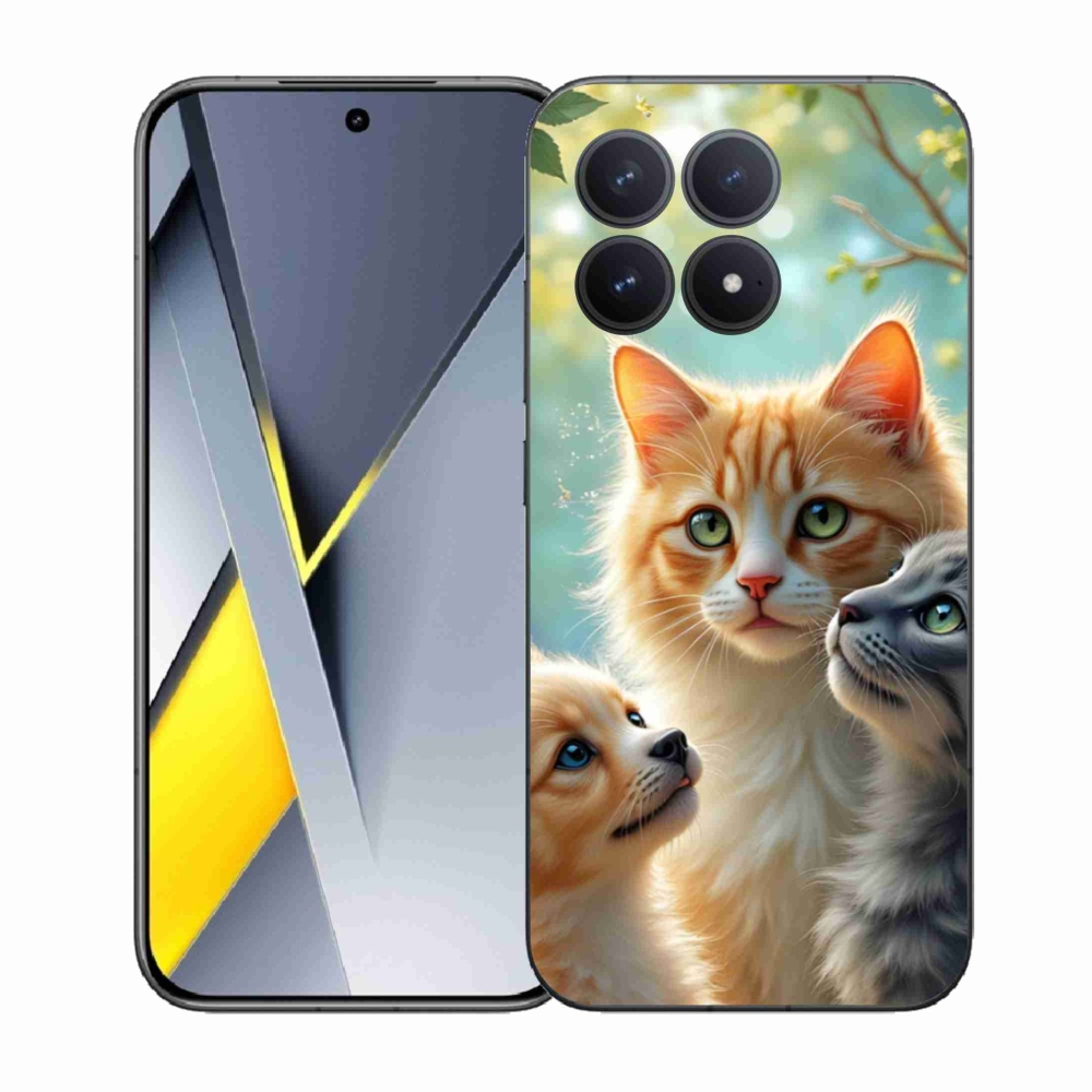 Gél borítás mmCase a Xiaomi Poco F8 Pro számára - állati barátság 2