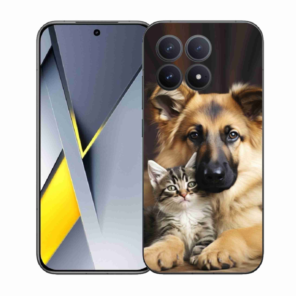 Gél borítás mmCase a Xiaomi Poco F8 Pro számára - állati barátság