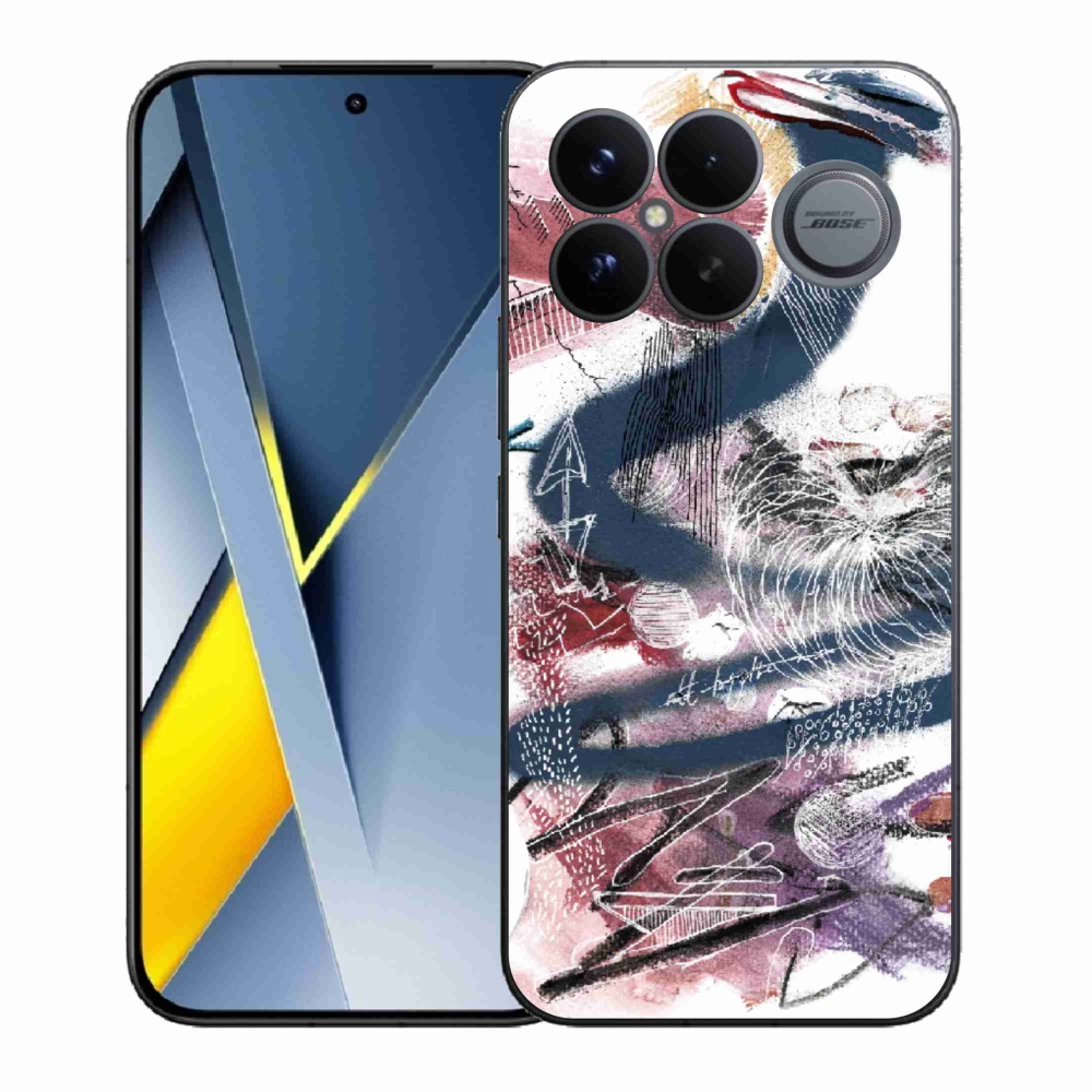 Gél borítás mmCase a Xiaomi Poco F8 Ultra számára - absztrakt motívum 28