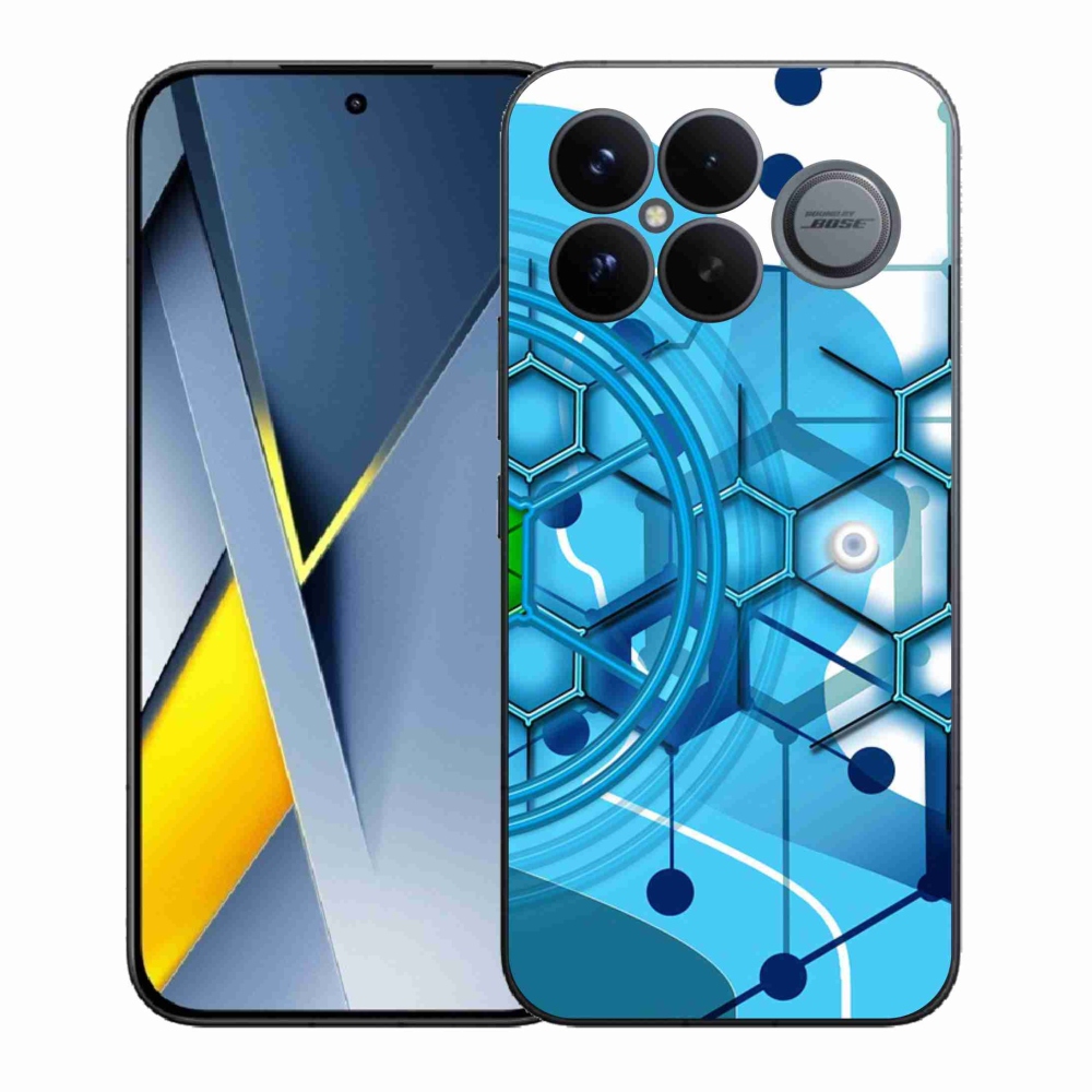 Gél borítás mmCase a Xiaomi Poco F8 Ultra számára - absztrakt minta 2