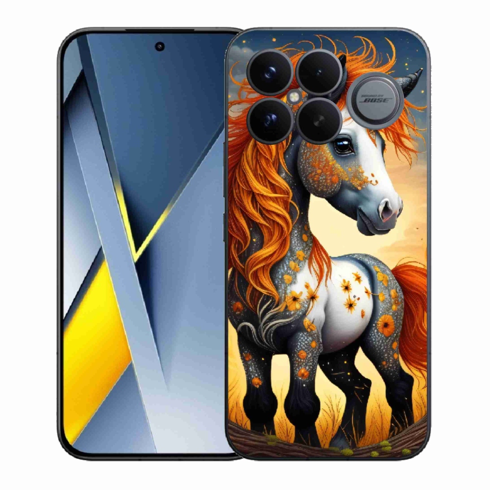 Gél borítás mmCase a Xiaomi Poco F8 Ultra számára - színes póni