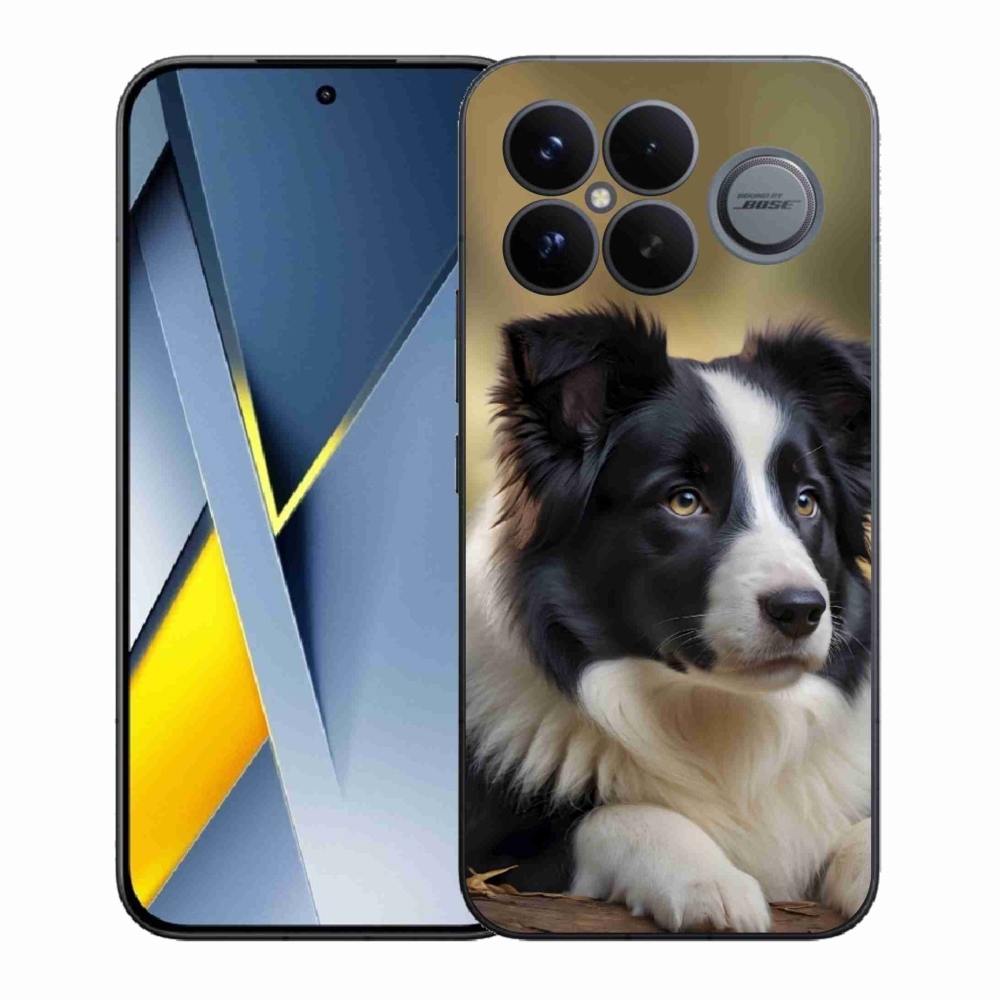 Gél borítás mmCase a Xiaomi Poco F8 Ultra számára - border collie 2