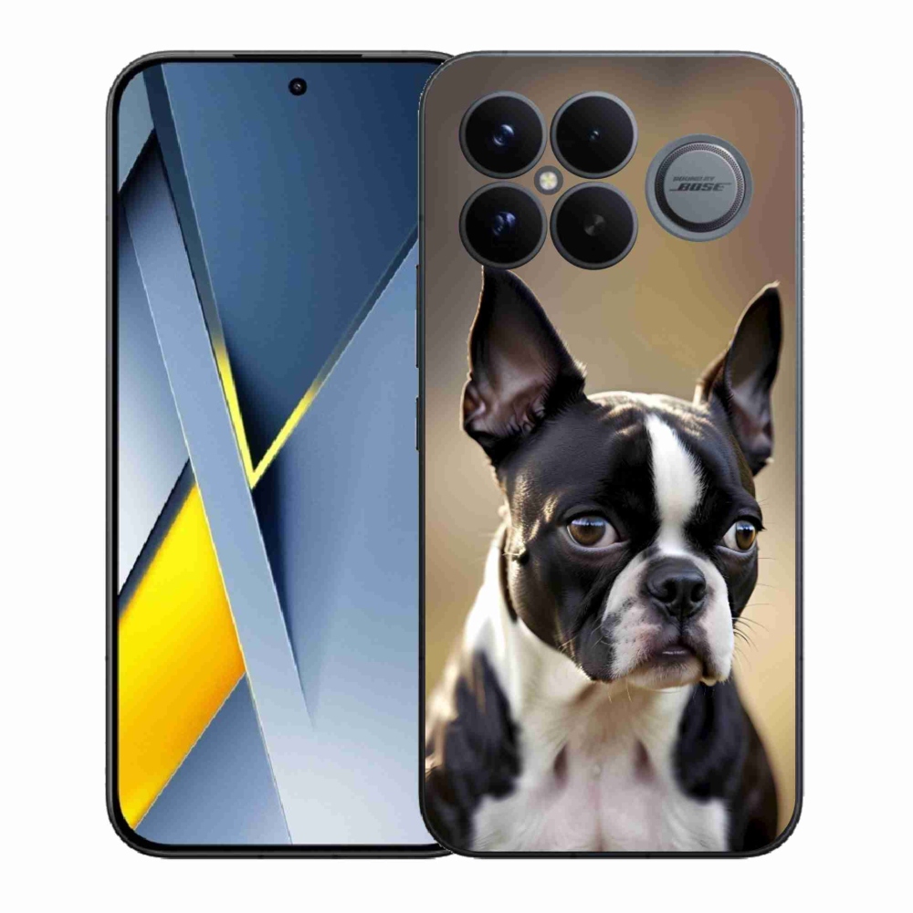 Gél borítás mmCase a Xiaomi Poco F8 Ultra készülékhez - Boston Terrier