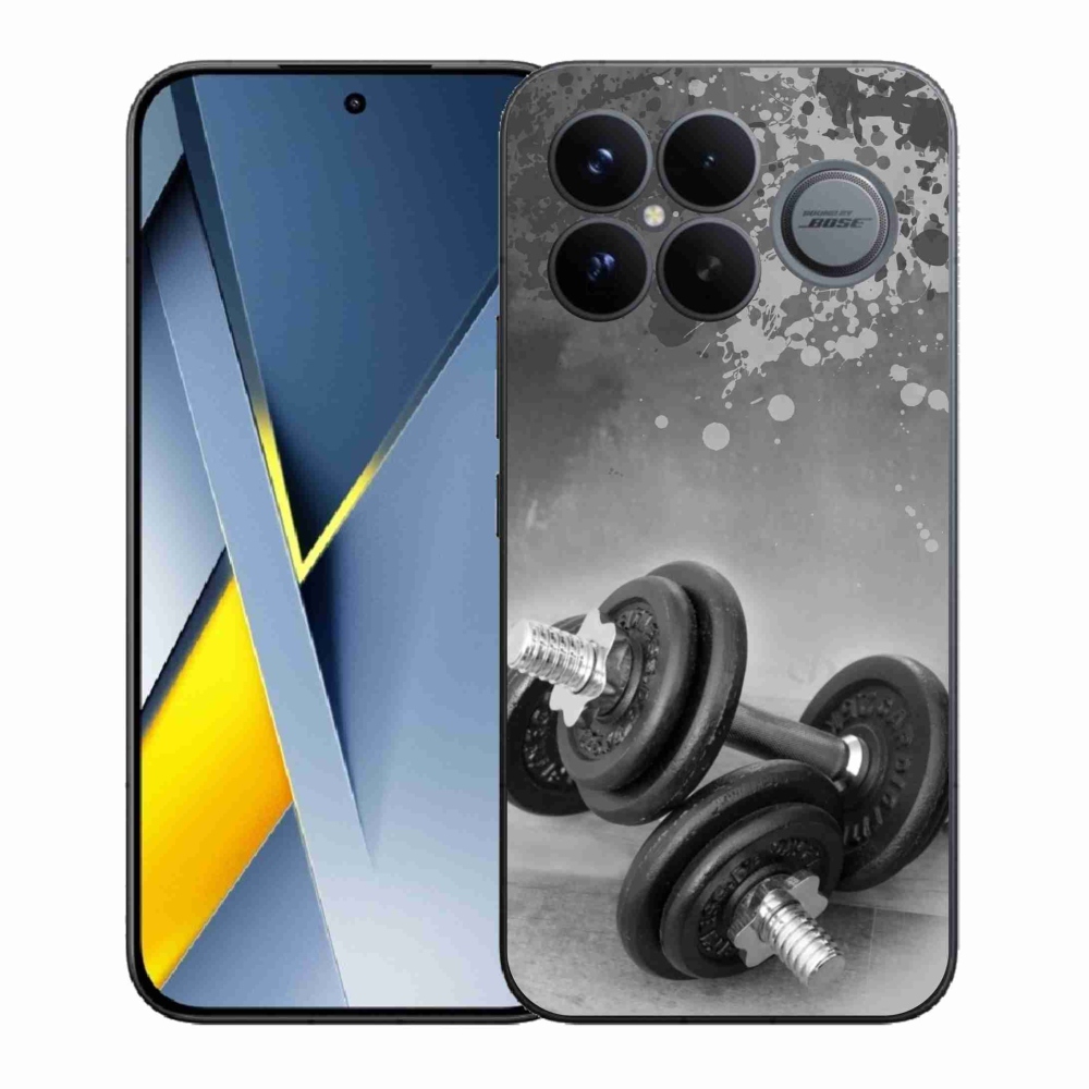 Gél borítás mmCase a Xiaomi Poco F8 Ultra számára - súlyzók 1