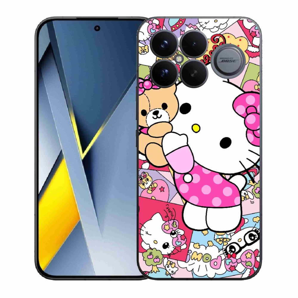 Gél borítás mmCase a Xiaomi Poco F8 Ultra számára - aranyos cica