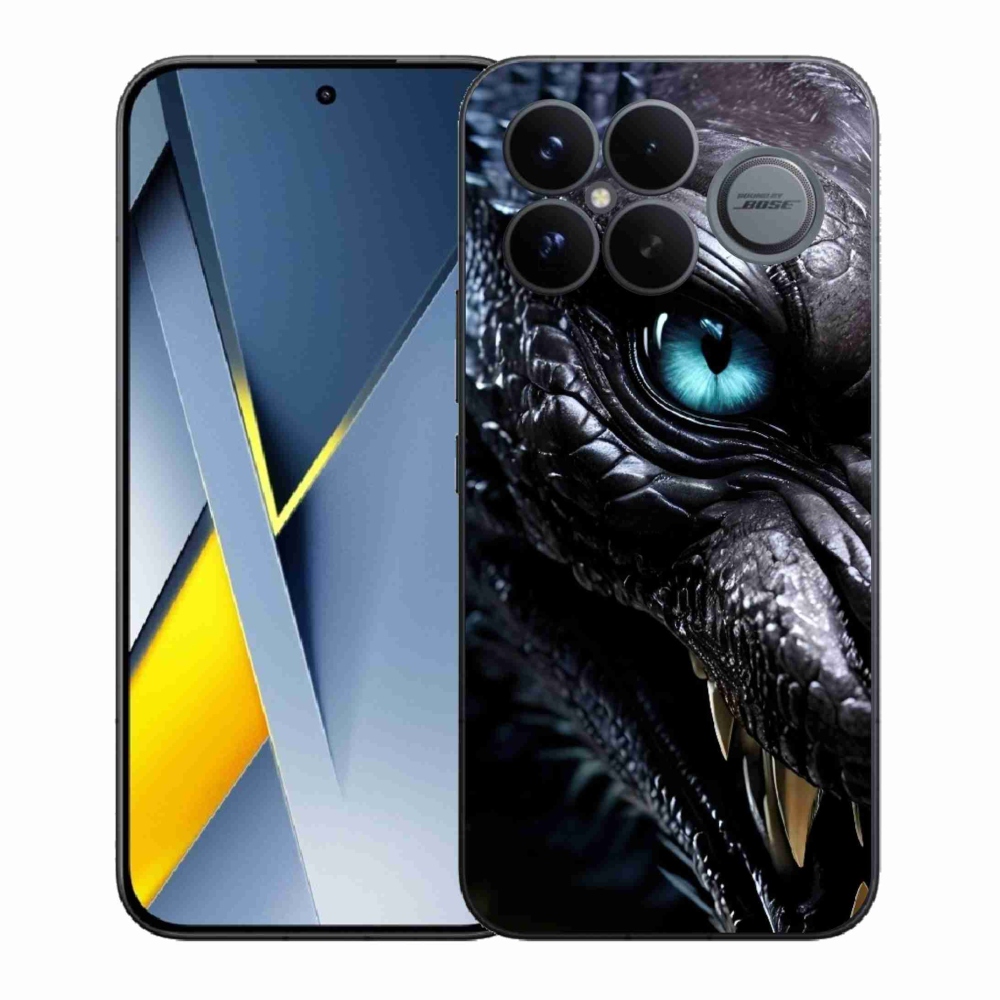 Gél borítás mmCase a Xiaomi Poco F8 Ultra számára - sárkány nézet