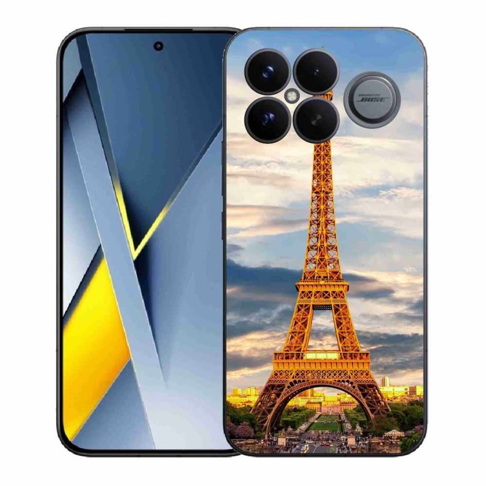 Gél borítás mmCase a Xiaomi Poco F8 Ultra számára - eiffel torony 3