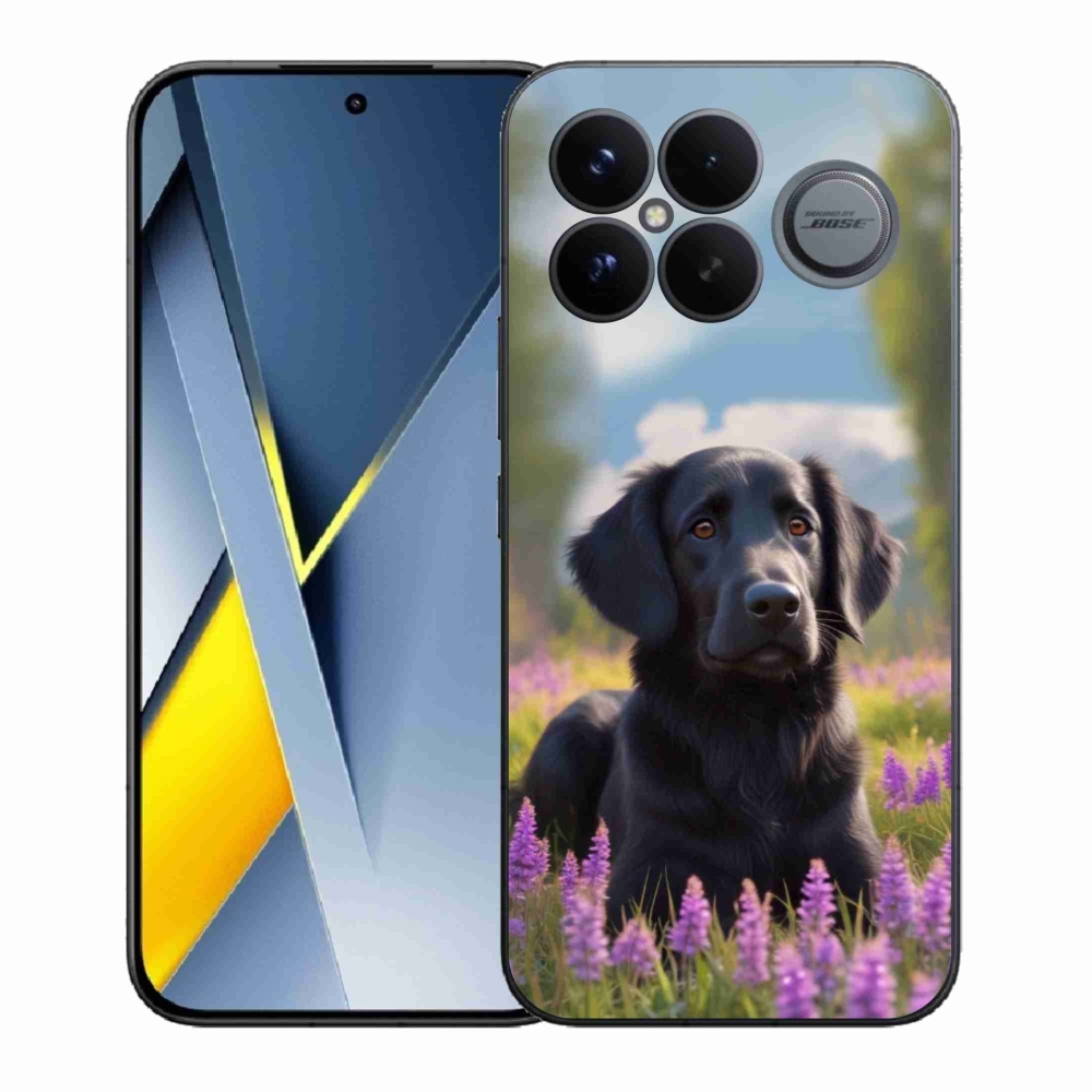 Gél borítás mmCase a Xiaomi Poco F8 Ultra készülékhez - elegáns fekete retriever