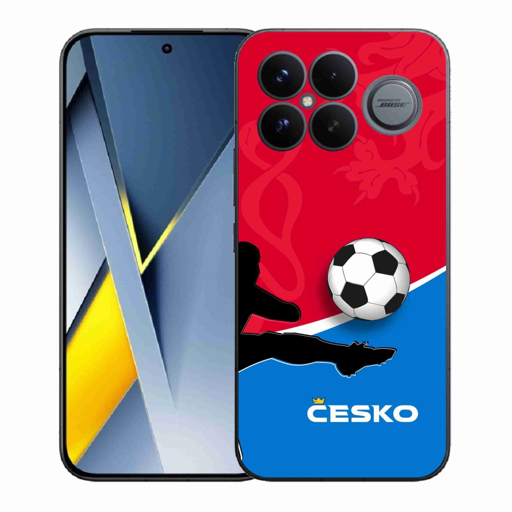 Gél borítás mmCase a Xiaomi Poco F8 Ultra - futball Csehország 2