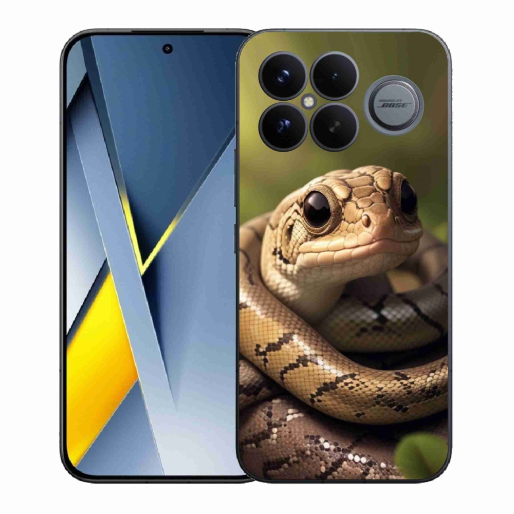 Gél borítás mmCase a Xiaomi Poco F8 Ultra számára - kígyó 1