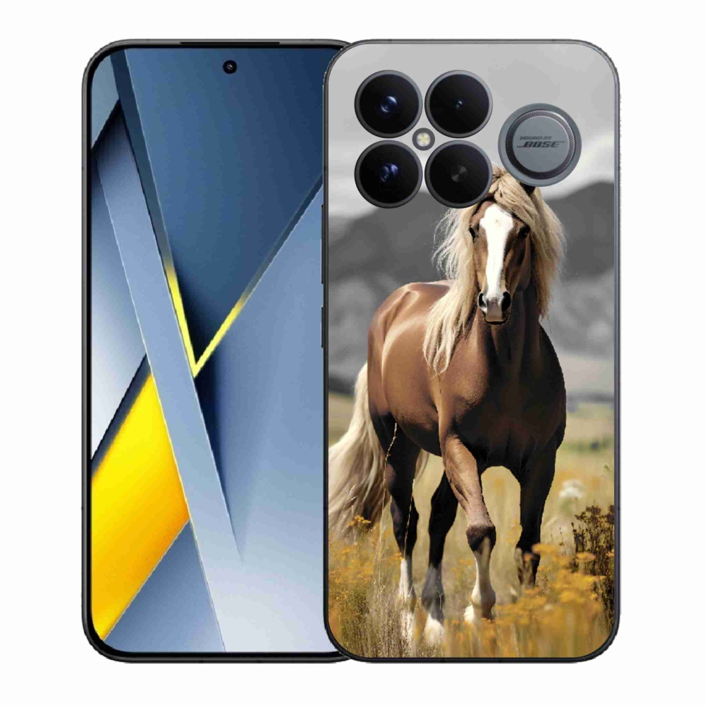 Gél borítás mmCase a Xiaomi Poco F8 Ultra - barna ló 1