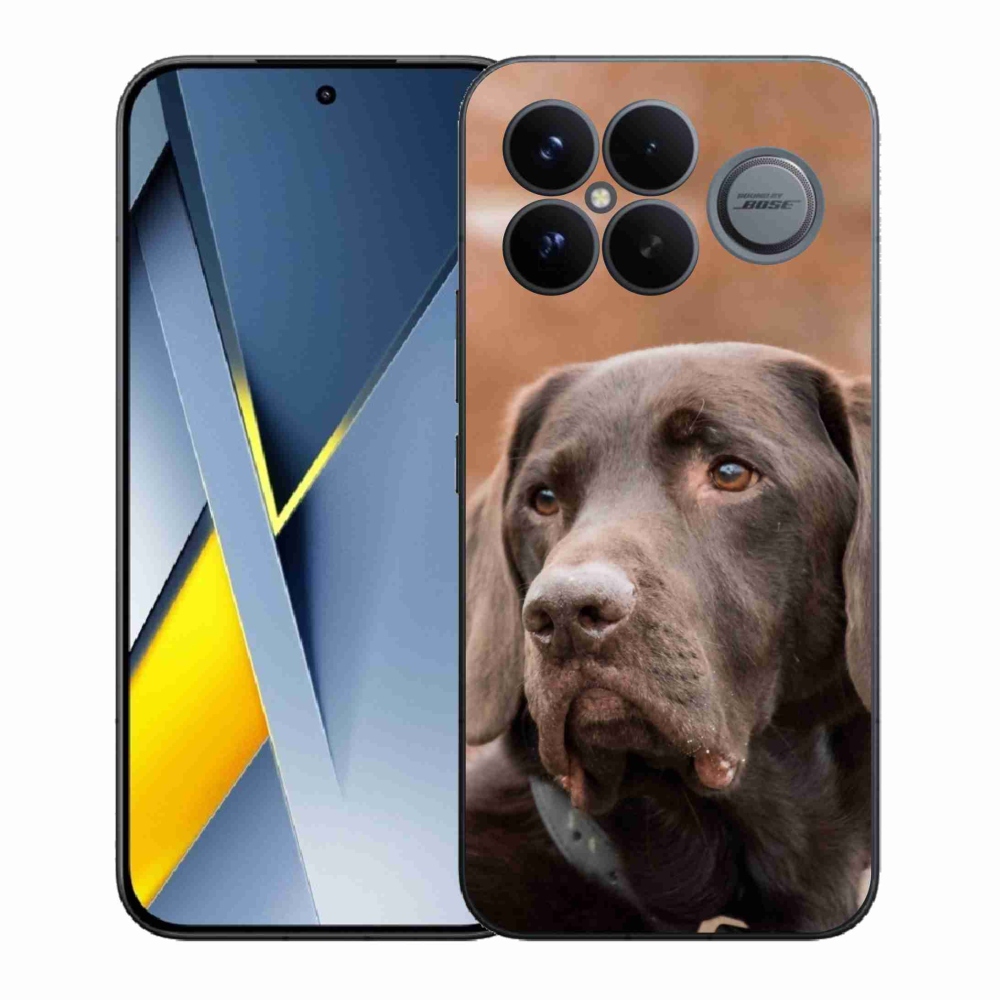 Gél borítás mmCase a Xiaomi Poco F8 Ultra készülékhez - barna labrador
