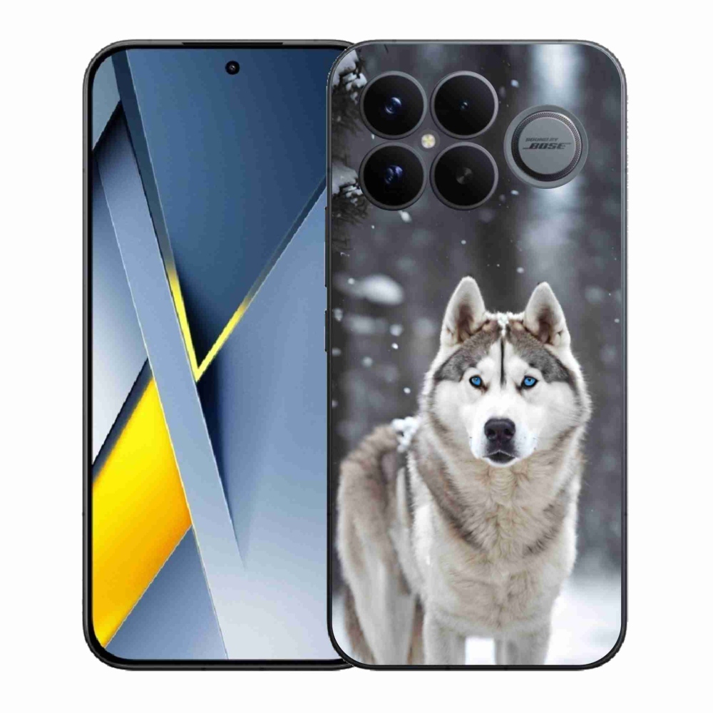 Gél borítás mmCase a Xiaomi Poco F8 Ultra számára - husky 2