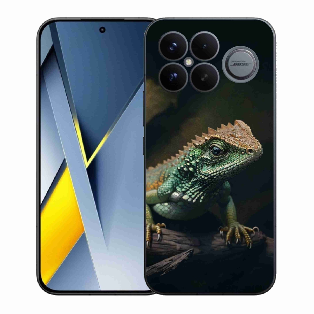 Gél borítás mmCase a Xiaomi Poco F8 Ultra számára - gyík