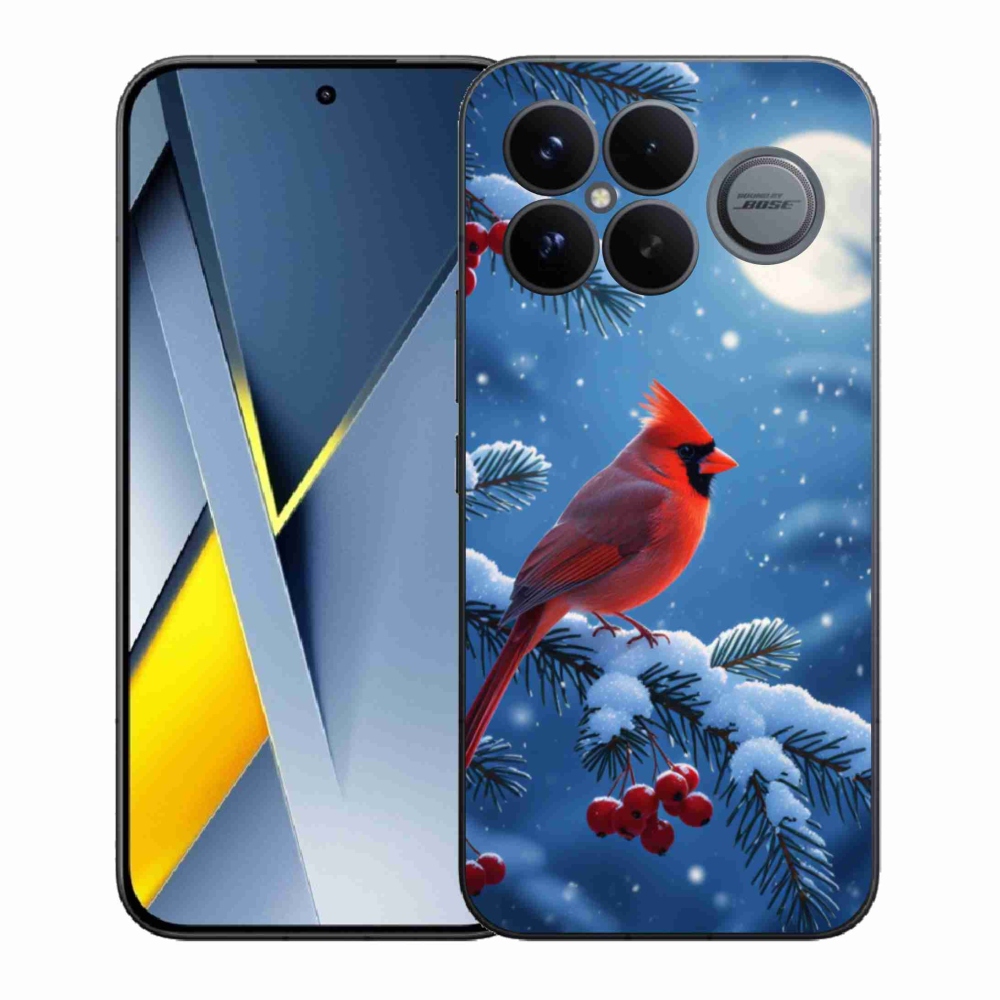 Gél borítás mmCase a Xiaomi Poco F8 Ultra készülékhez - kardinálpiros színű