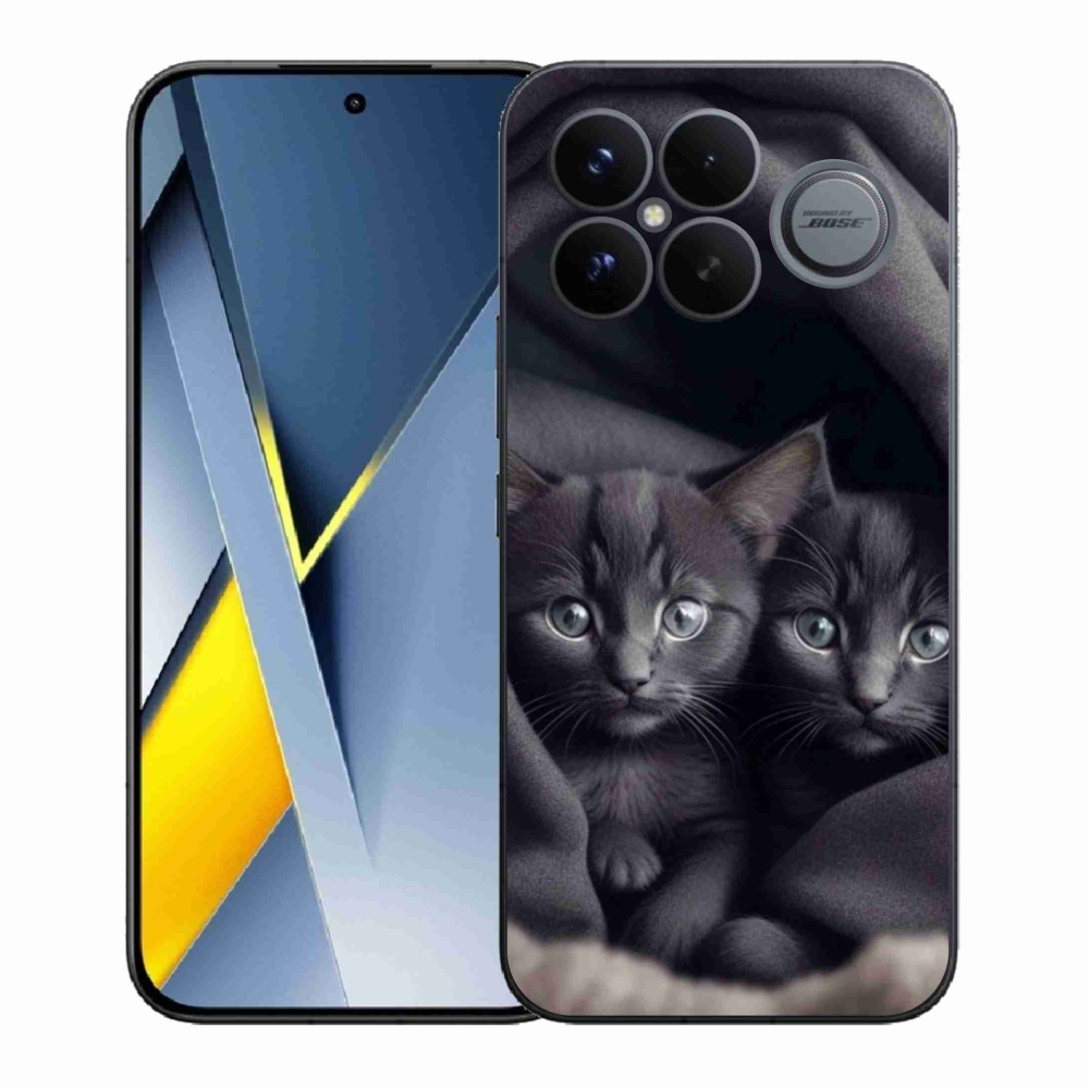 Gél borítás mmCase a Xiaomi Poco F8 Ultra - cat duo számára