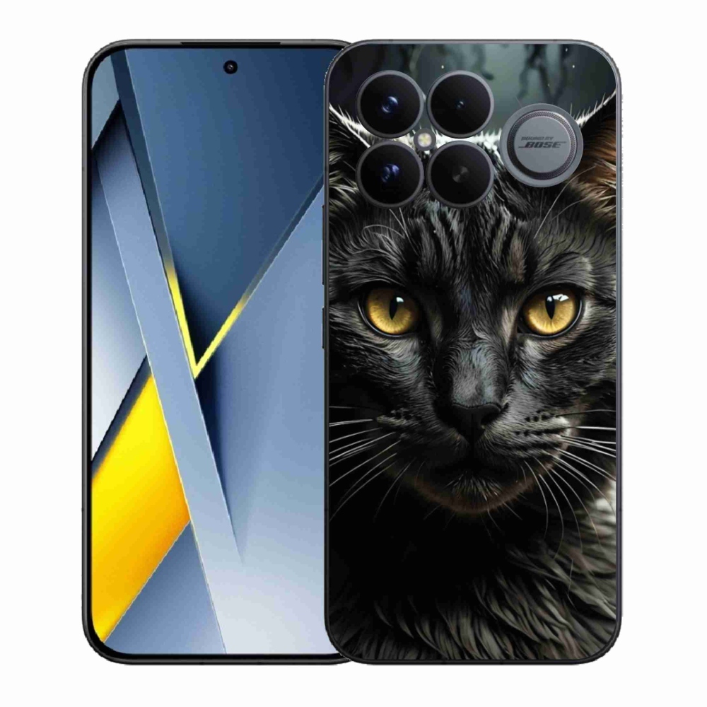 Gél borítás mmCase a Xiaomi Poco F8 Ultra számára - macskaszem 3